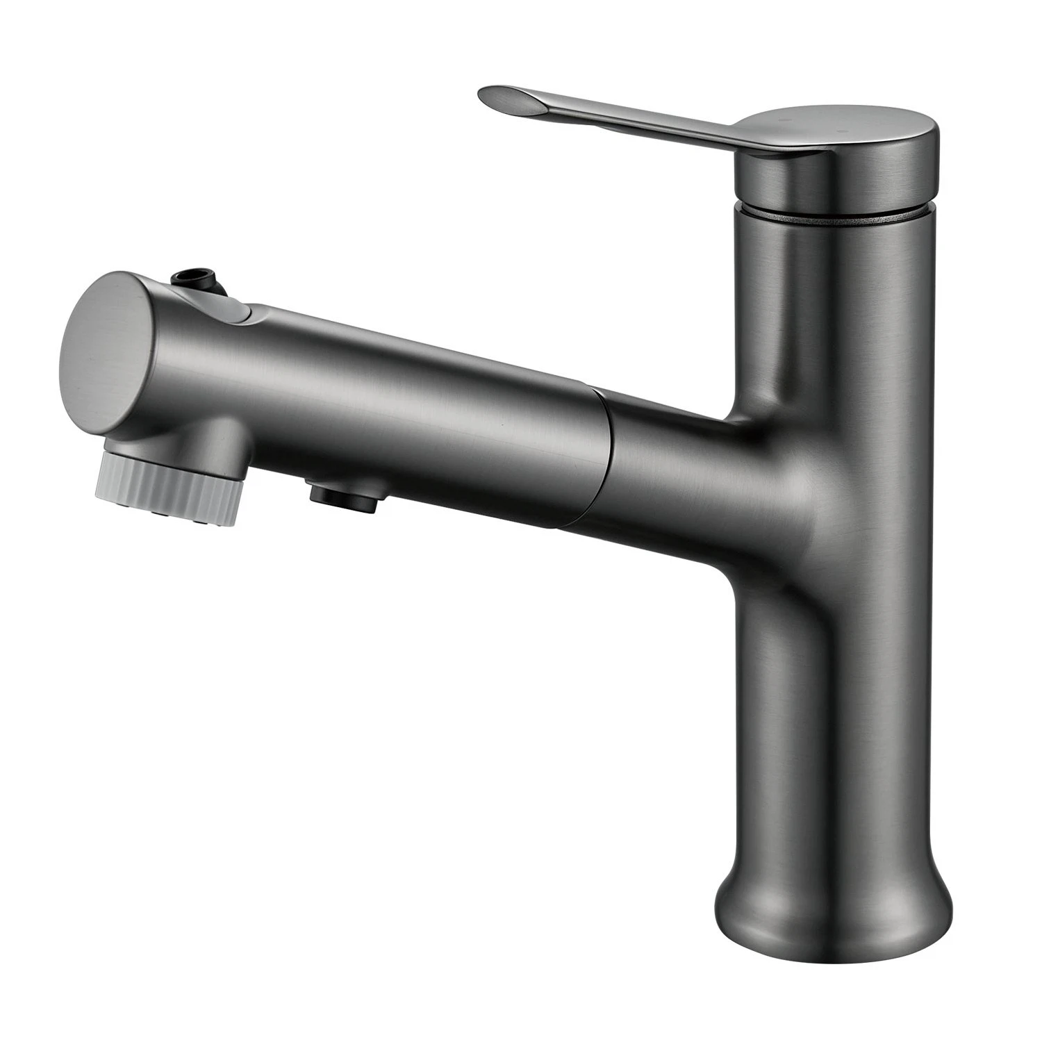 Изображение товара Смеситель для раковины многофункциональный Raffine F281T, оружейная сталь