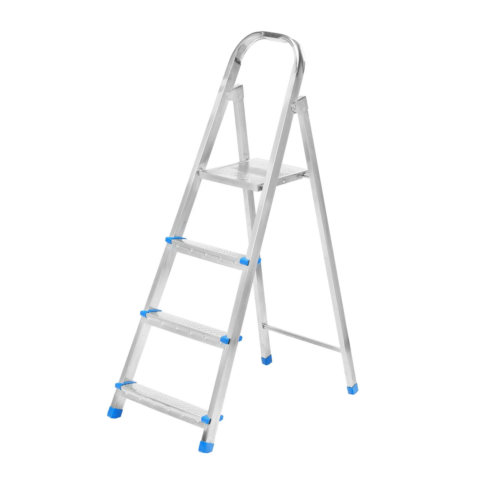 Изображение товара Стальная оцинкованная стремянка 4 ступени Сибртех 97836