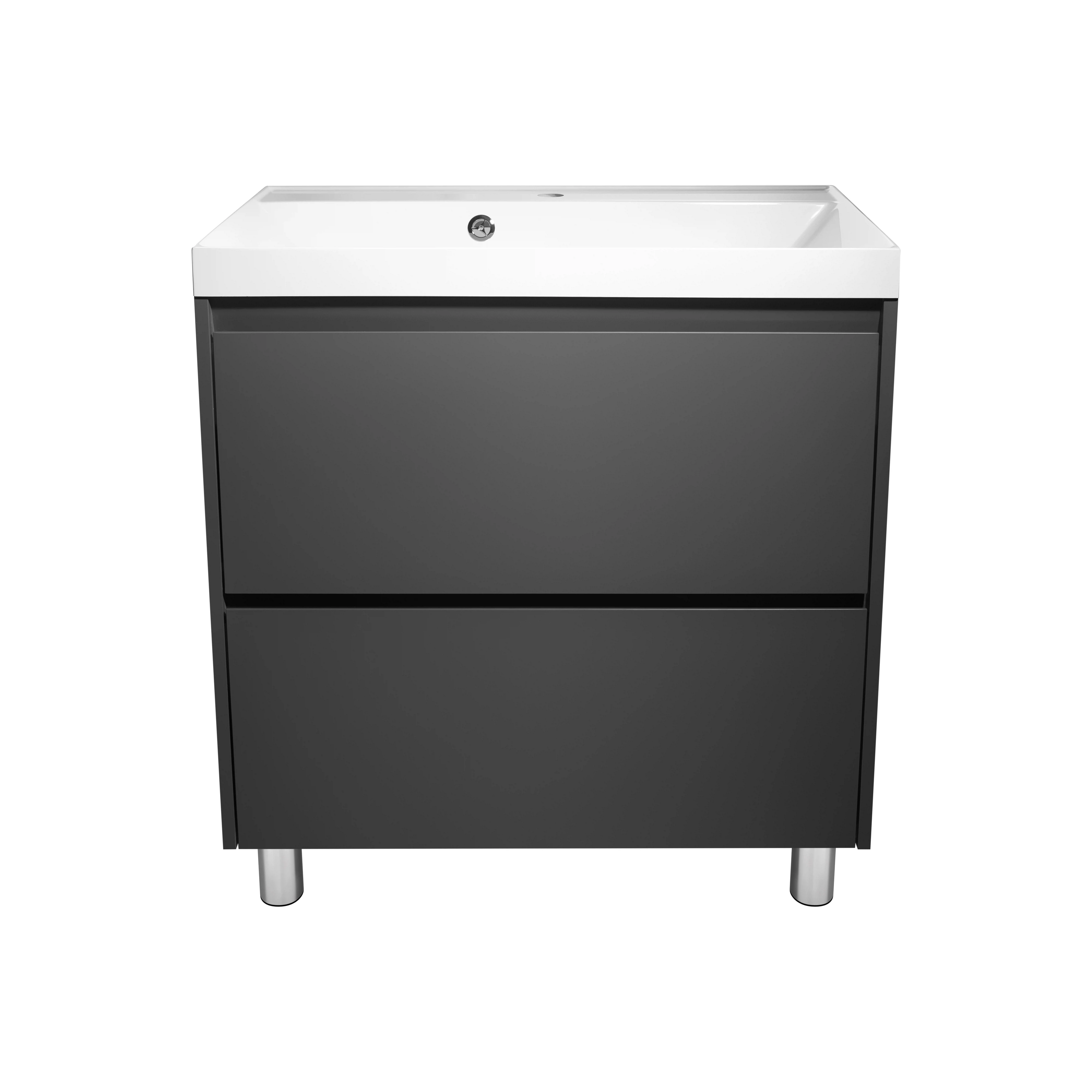 Изображение товара Тумба напольная Борнео 80 графит матовый