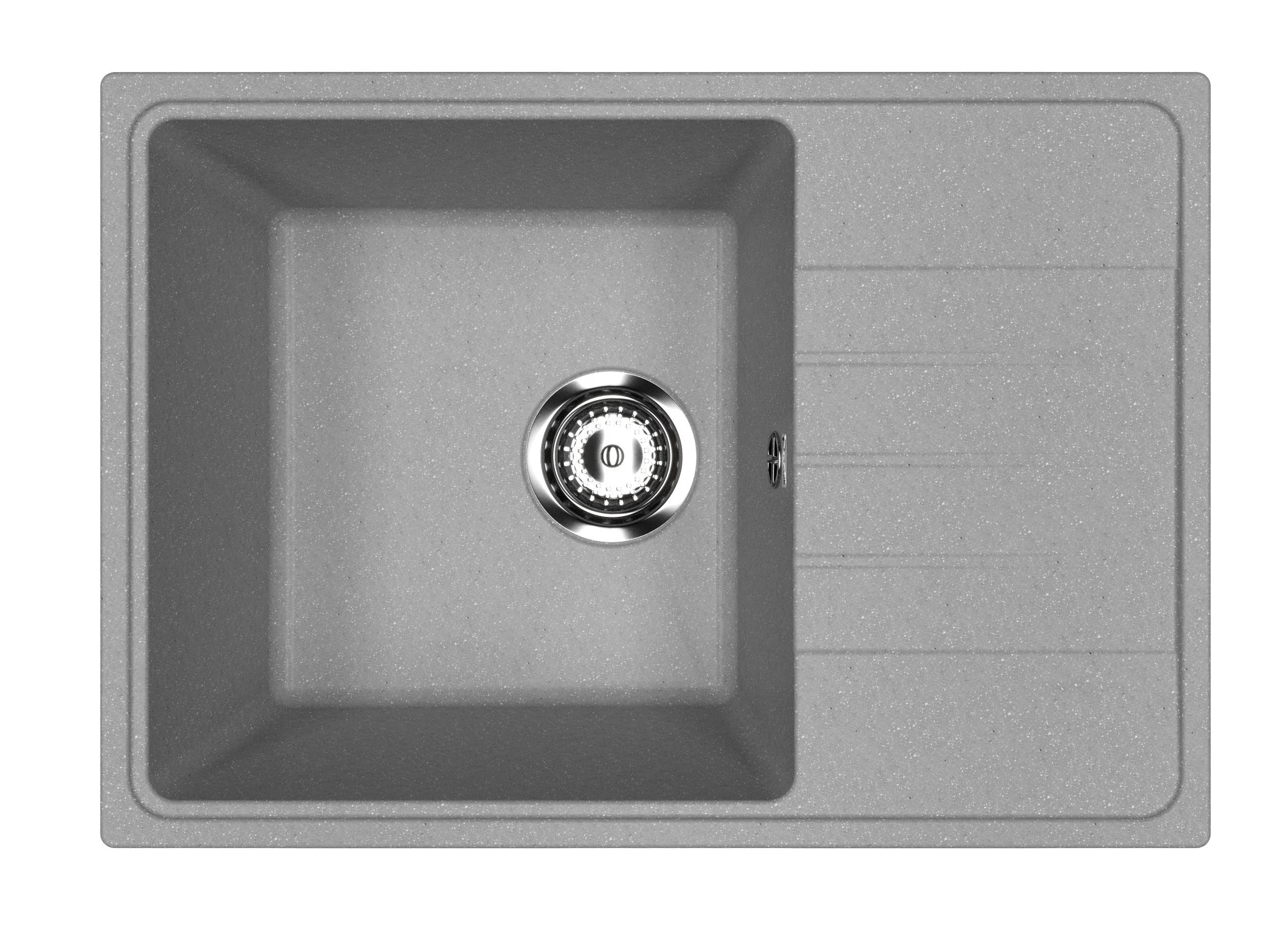 Изображение товара Кухонная мойка из искусственного камня Uperwood ECON UPD-506-003 прямоугольная серая