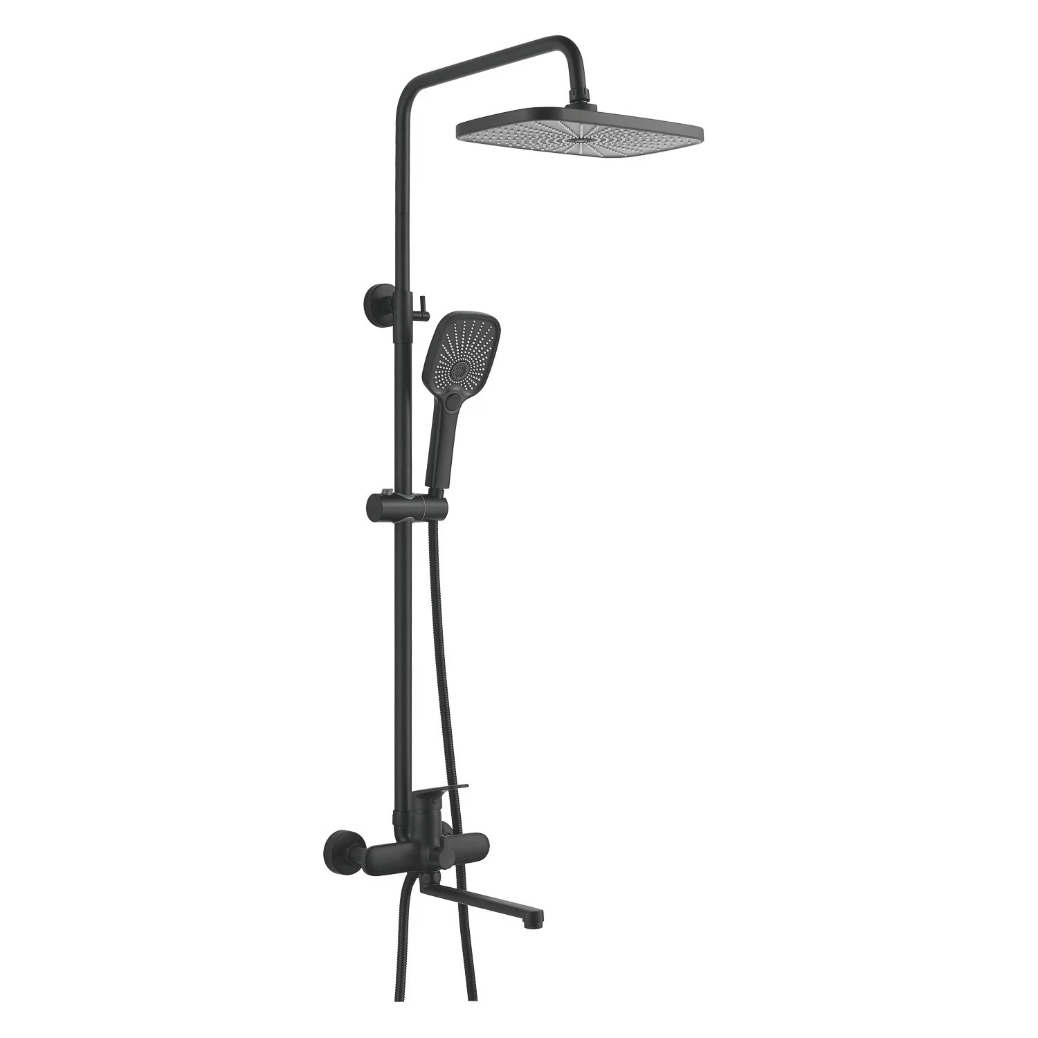 Изображение товара Душевая система Raffine F3685H, черный