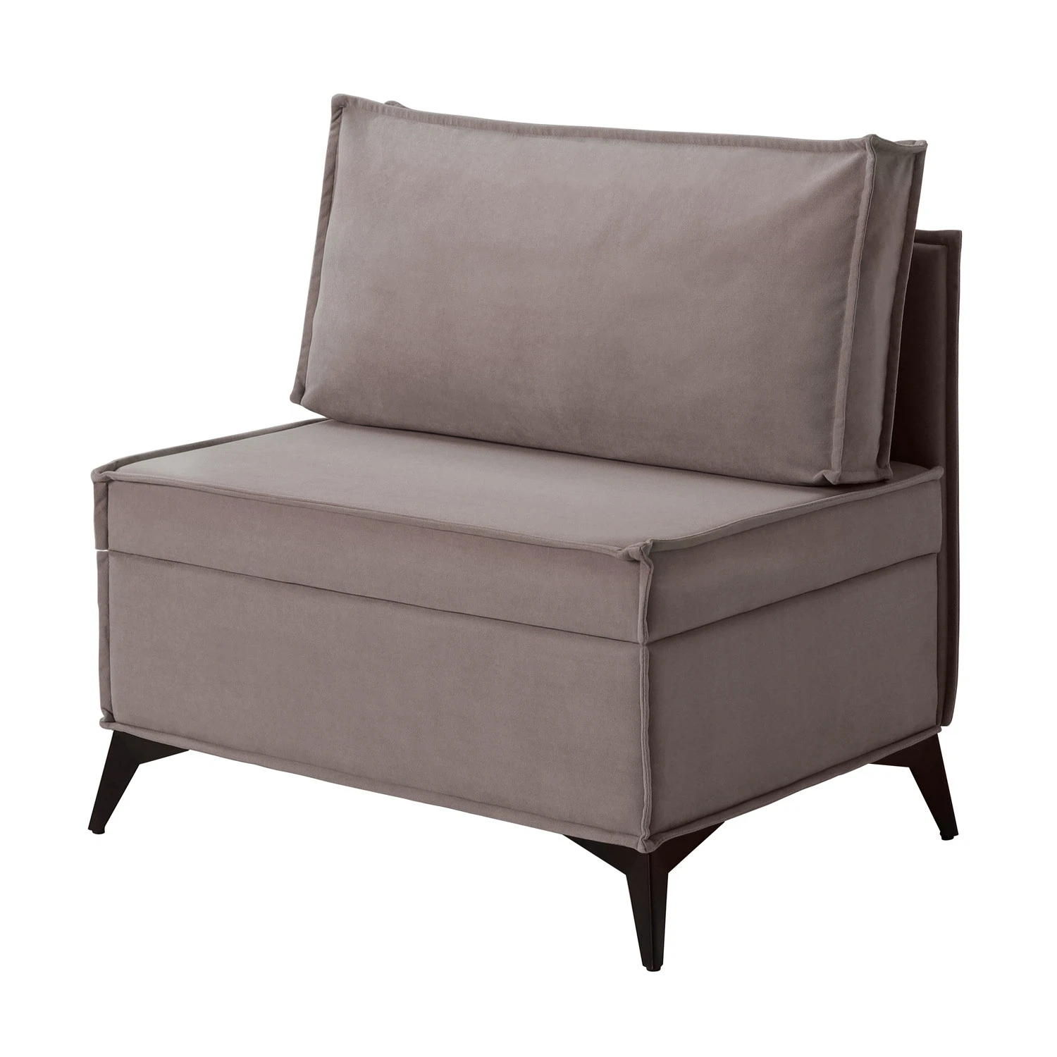 Изображение товара Кухонный диван NORTA Loft XS с ящиком 830х585х800 светло-коричневый