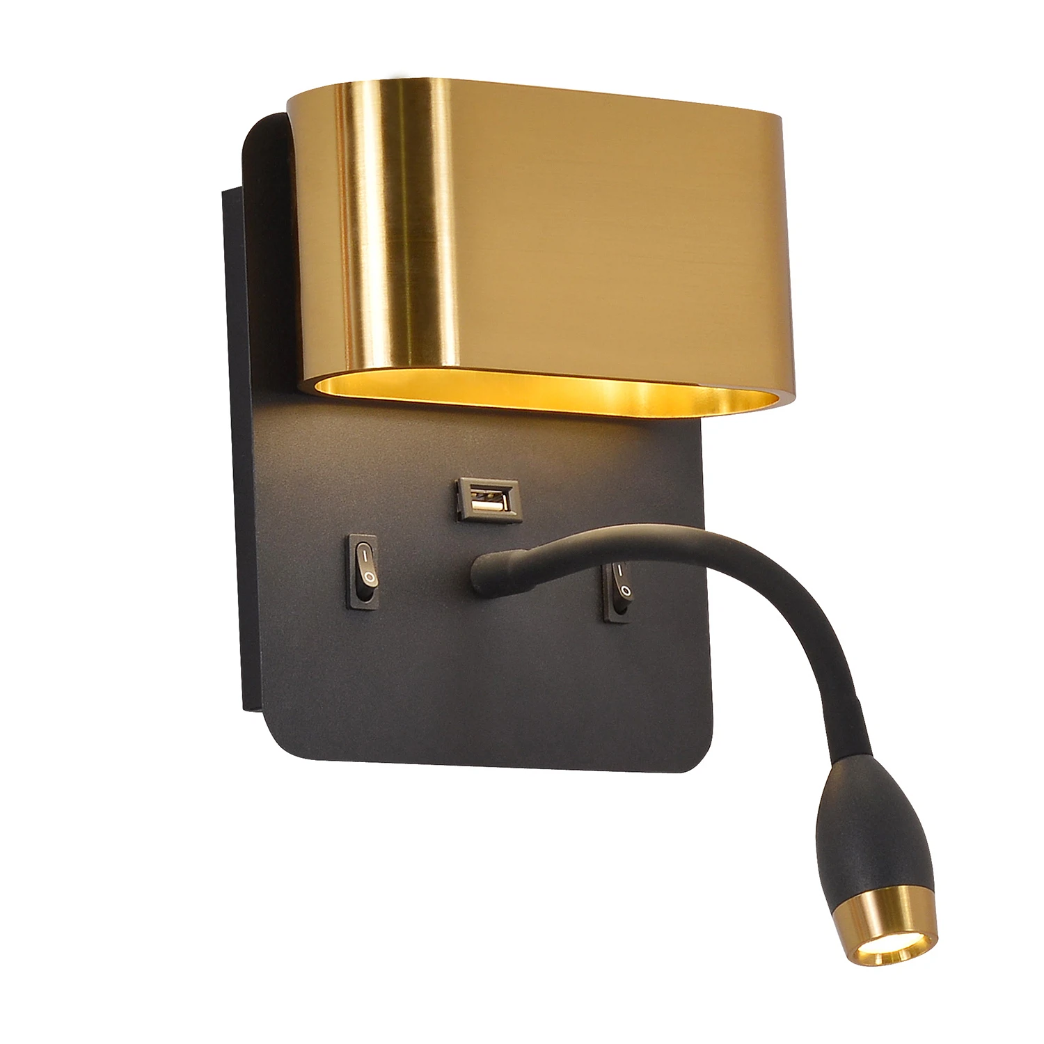 Изображение товара 4475-2W, настенный светильник, D120xW160xH280, LEDx4W + LEDx1.5W, 220LM, 4000K, included, switch