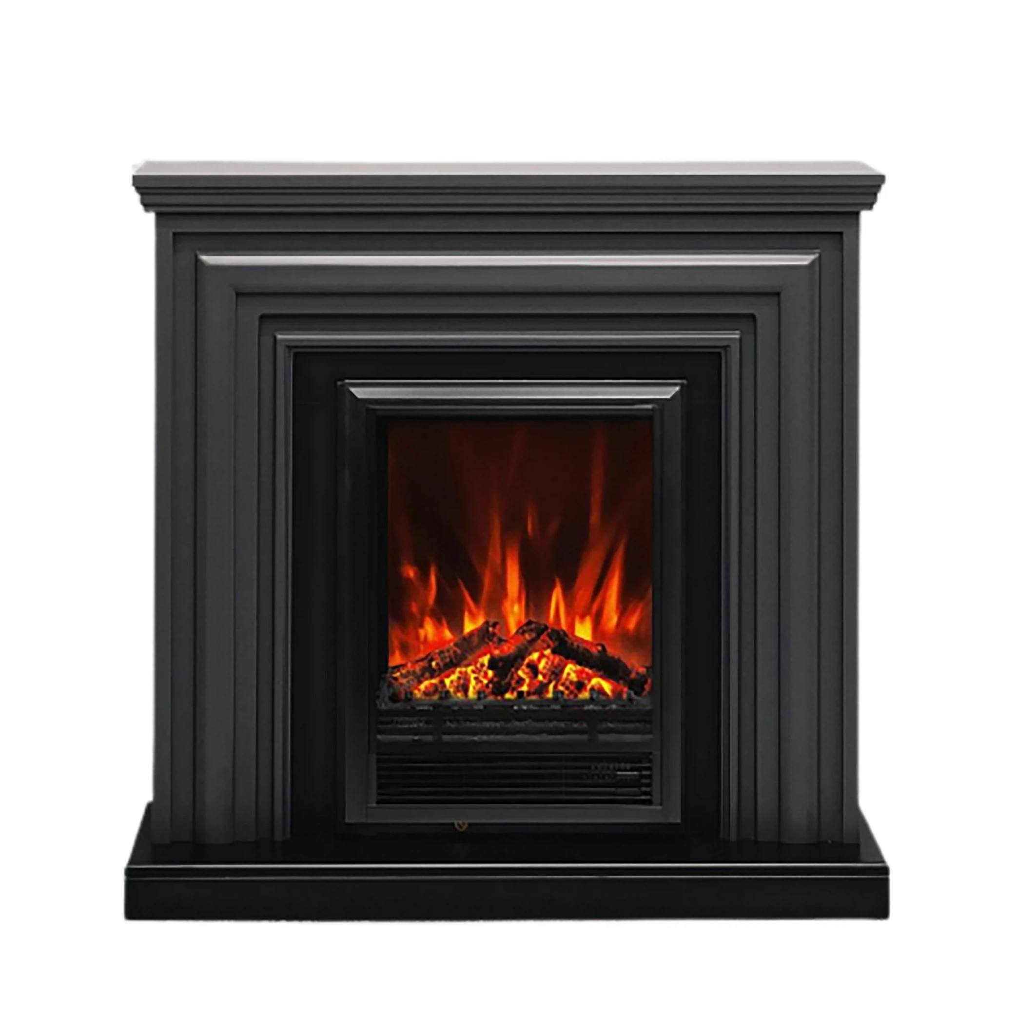 Изображение товара Каминокомплект Vakanda с очагом Pulsar 23G графит грей