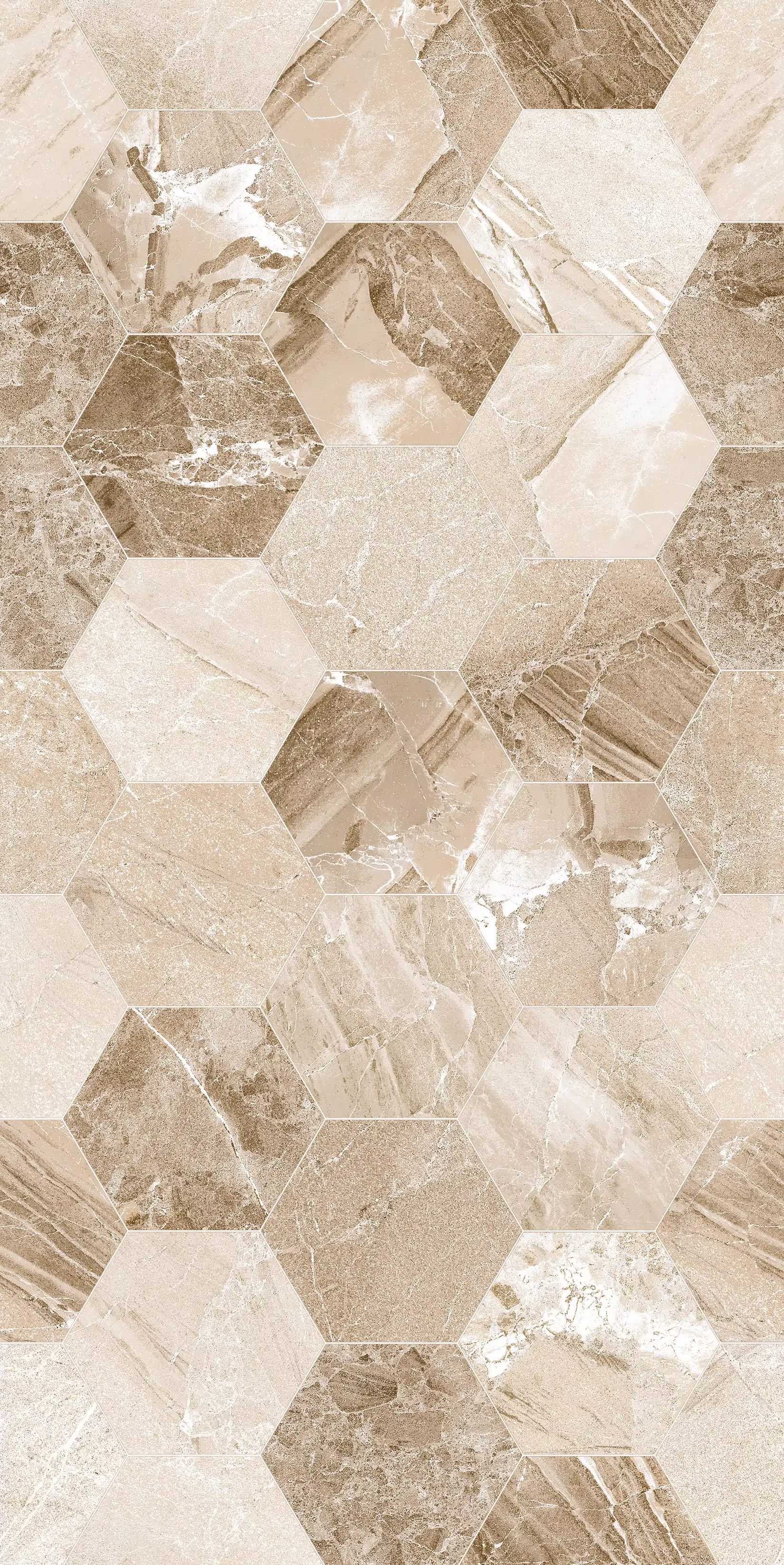 Изображение товара Настенная плитка Istambul Beige Decor 0154 MATОВЫЙ 25x50