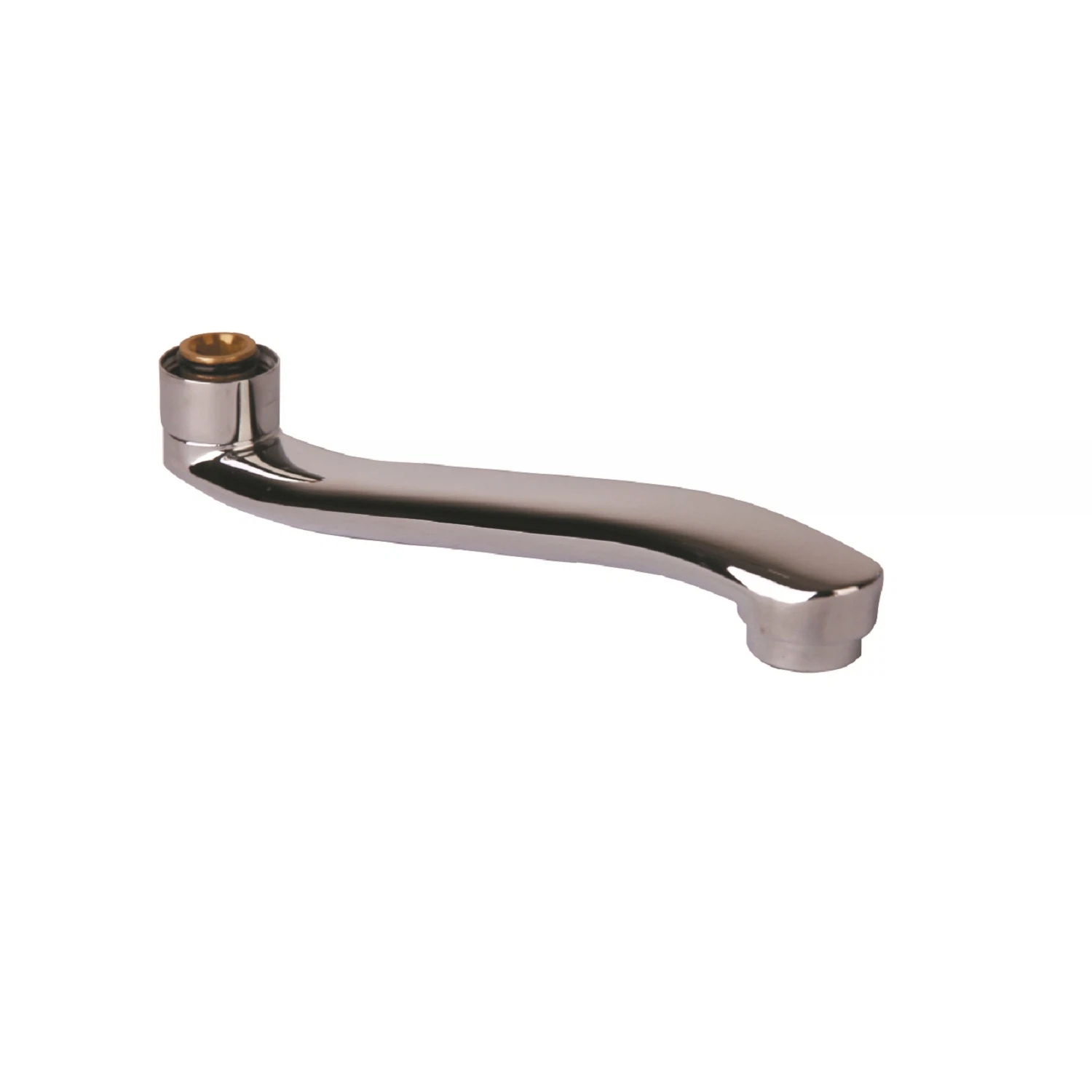 Изображение товара Излив S-образный из нержавеющей стали 22 см для ванны и кухни