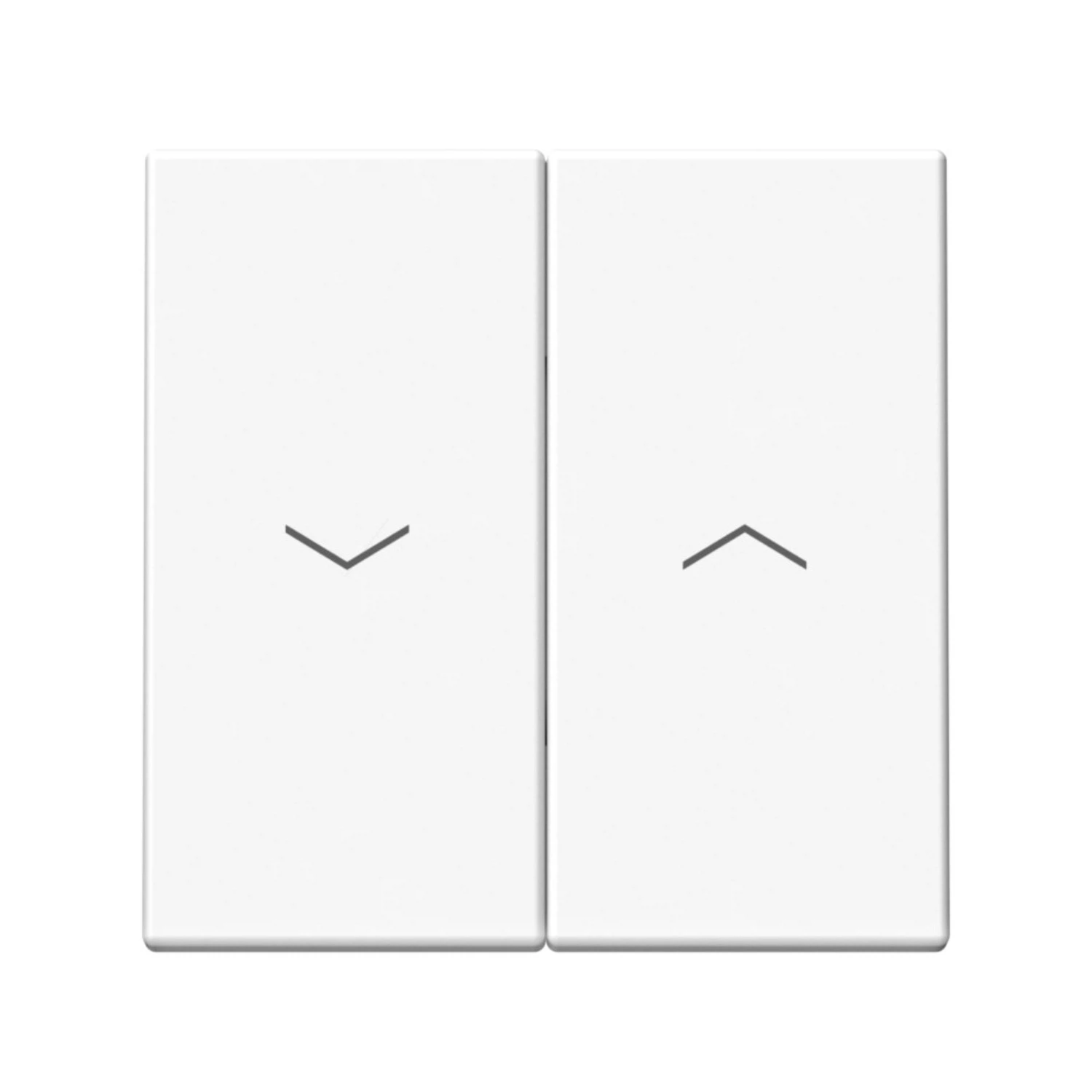 Изображение товара Выключатель 2-клавишный для жалюзи Systeme Electric ArtGallery Белый, 2х сх.4, 10А, механизм