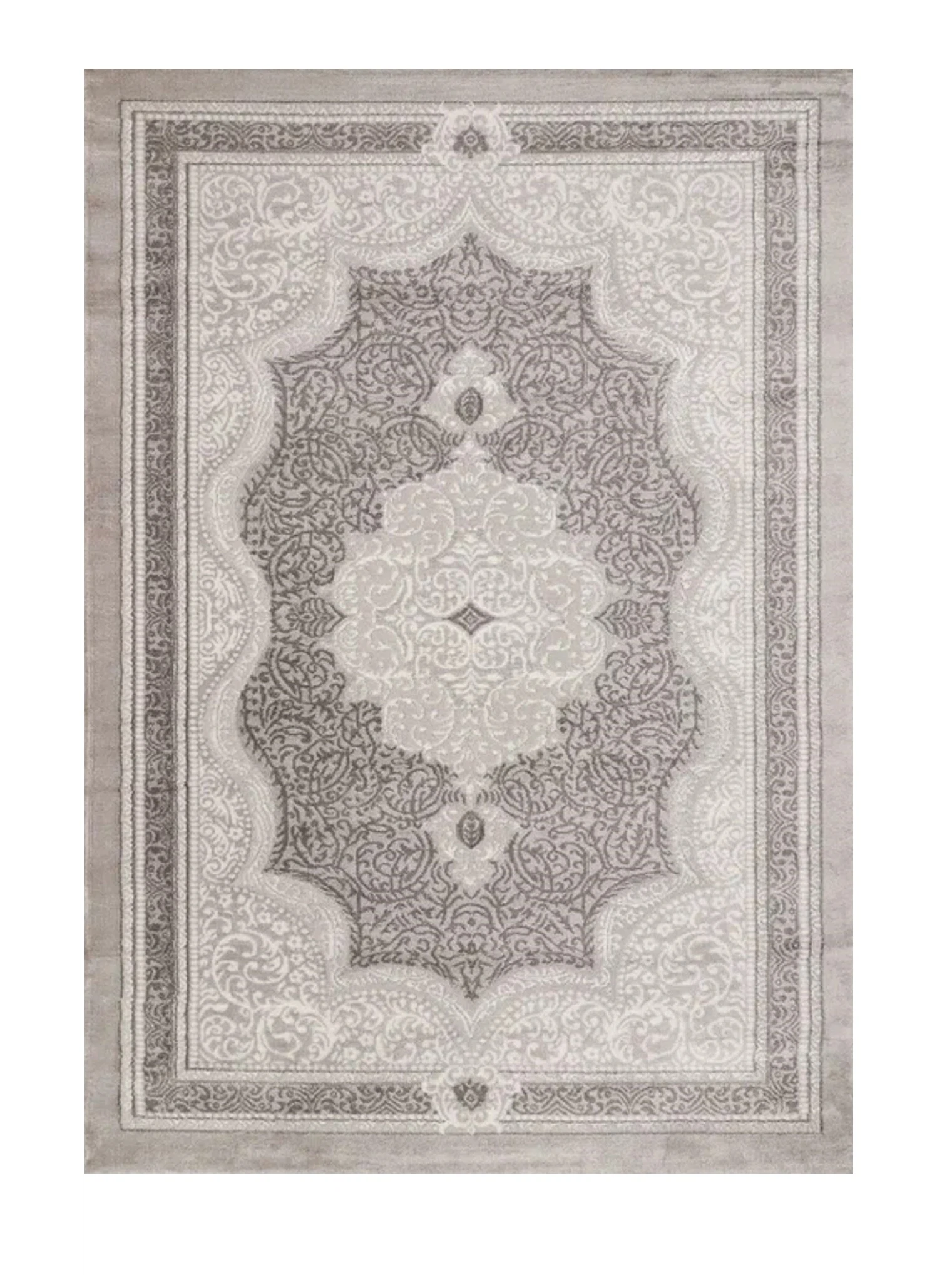 Изображение товара Ковер KAPLANCER FABER 0,8*1,5 Прямоугольник (8195A 88 L.GREY/L.GREY)