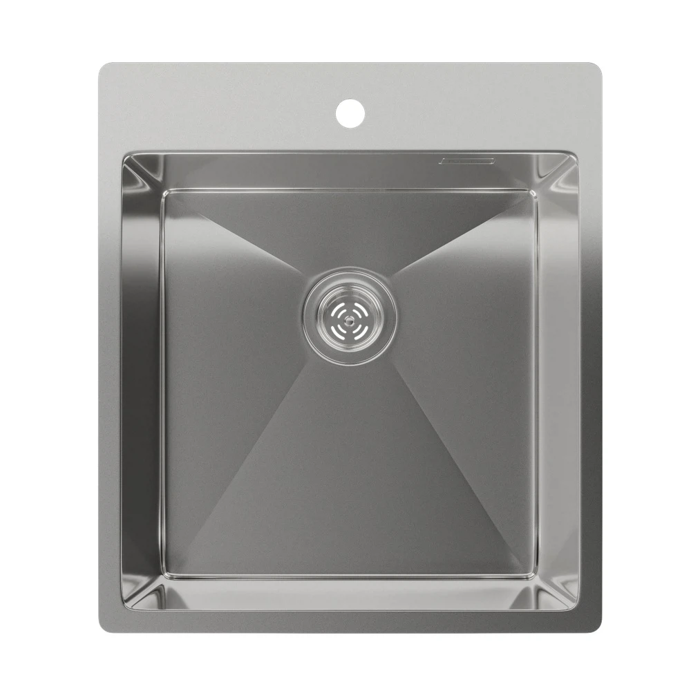 Изображение товара Кухонная мойка Rivelato Rinox 4450, нержавеющая сталь, нержавеющая сталь