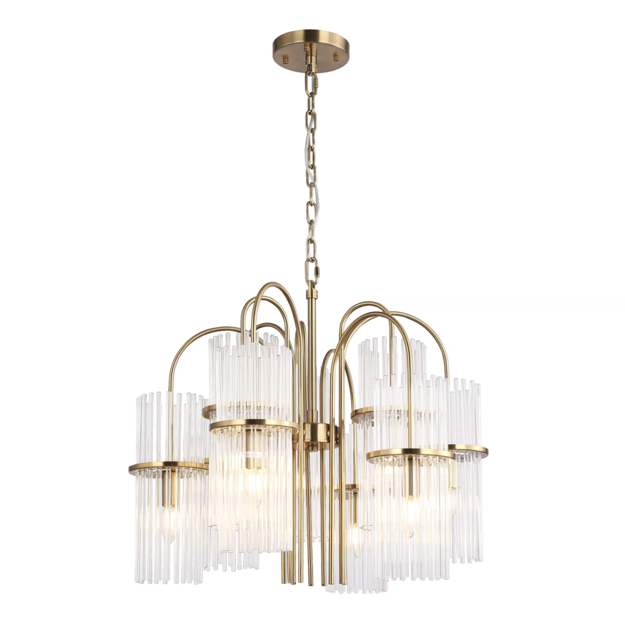 Изображение товара Подвесная люстра ST LUCE TASSE E14 9х40W латунь