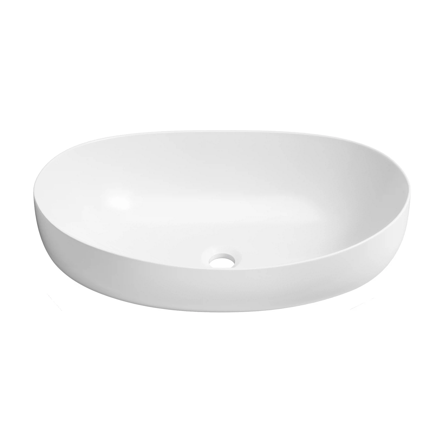 Изображение товара Накладная раковина Lavinia Boho Bathroom Sink 63x42 см белая фарфоровая