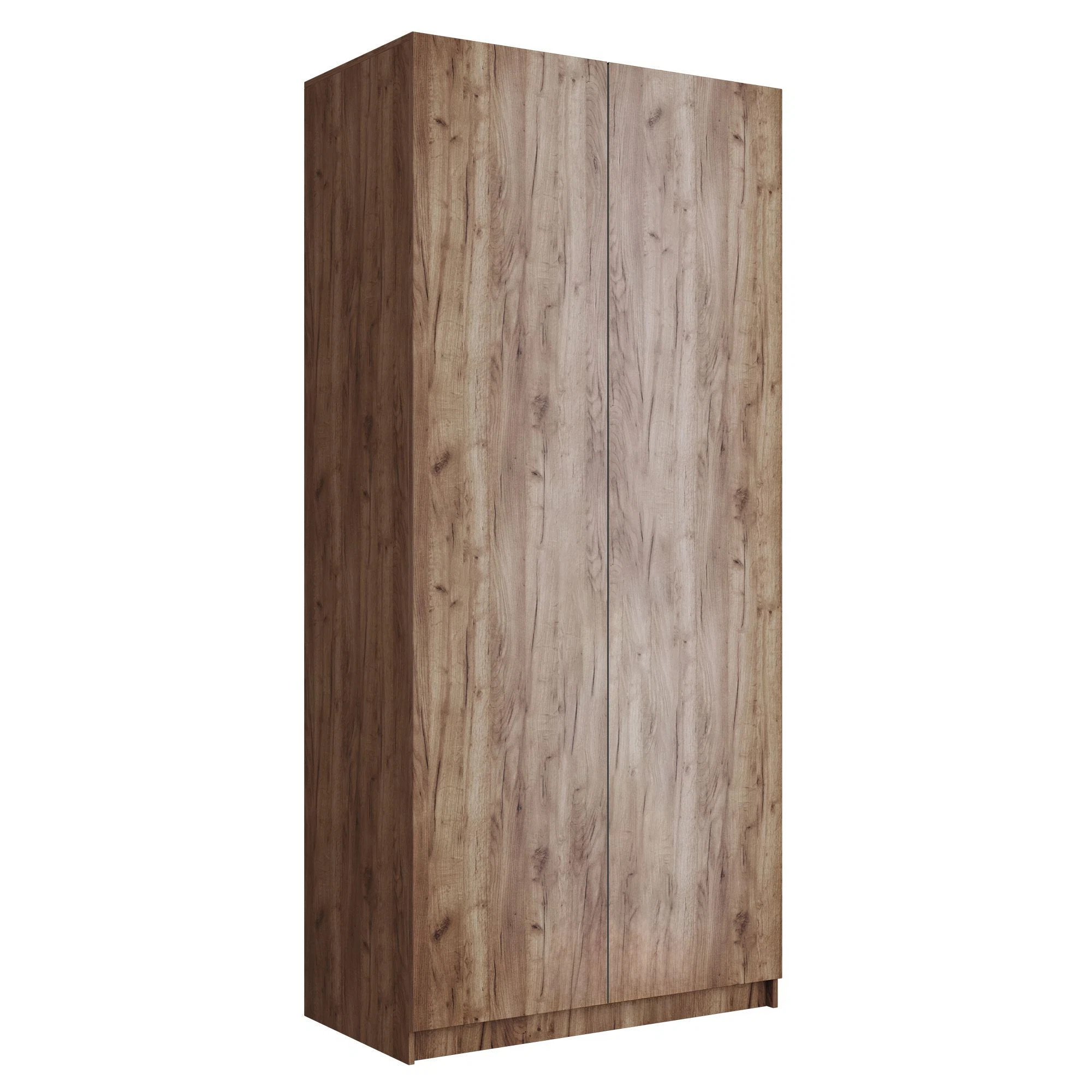 Изображение товара Шкаф распашной Локер 100x53x220 см Е1, современный деревянный мебельный шкаф