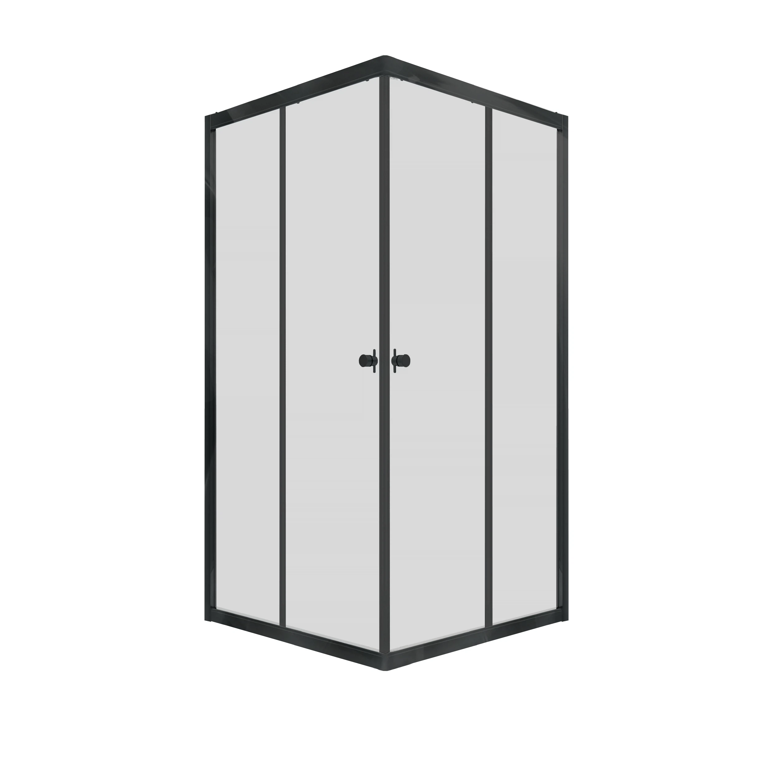 Изображение товара Душевое ограждение Triton Вента 90x90, угловое, раздвижное, стекло 4 мм