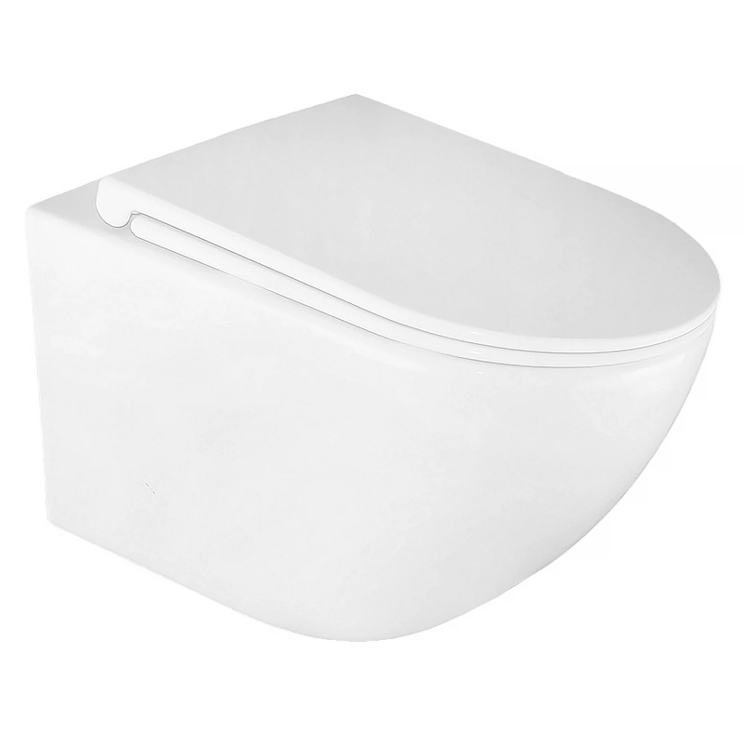 Изображение товара Подвесной безободковый унитаз Azario Bonelle AZ-2801E с системой Торнадо