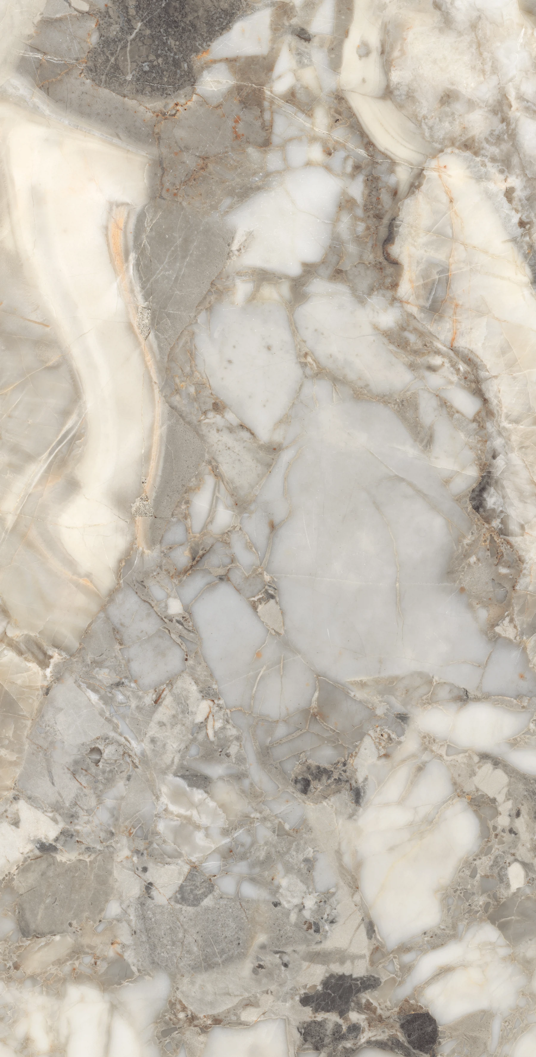 Изображение товара Керамогранит Arcadia Ceramica ARAGONITE WHITE 120x60 см глянцевый
