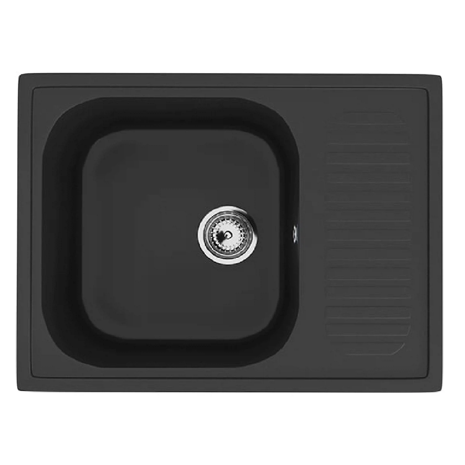 Изображение товара Кухонная мойка Ulgran U-202-344, ультра-черный