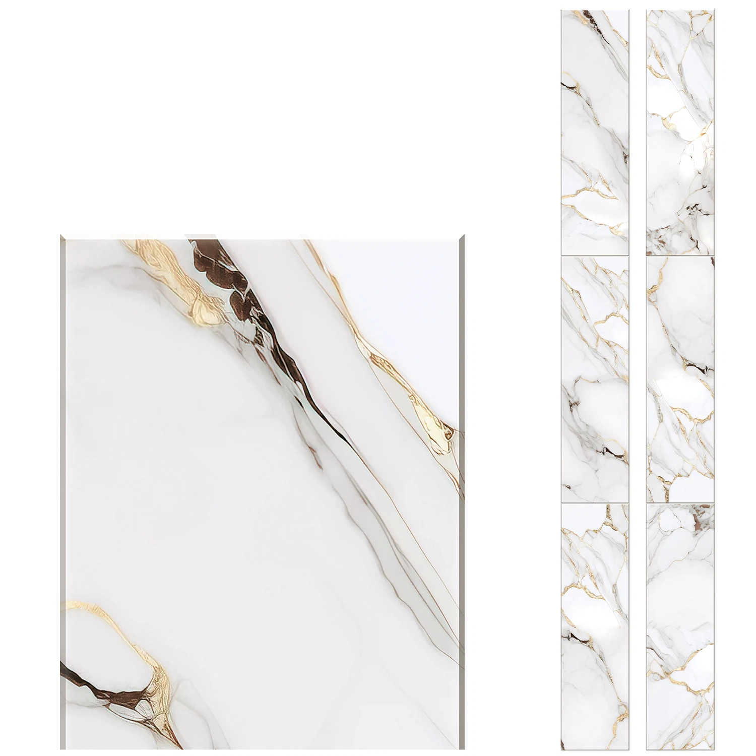 Изображение товара Панель ПВХ Unique Цветочное кружево Фон 2 шт для стен и потолков