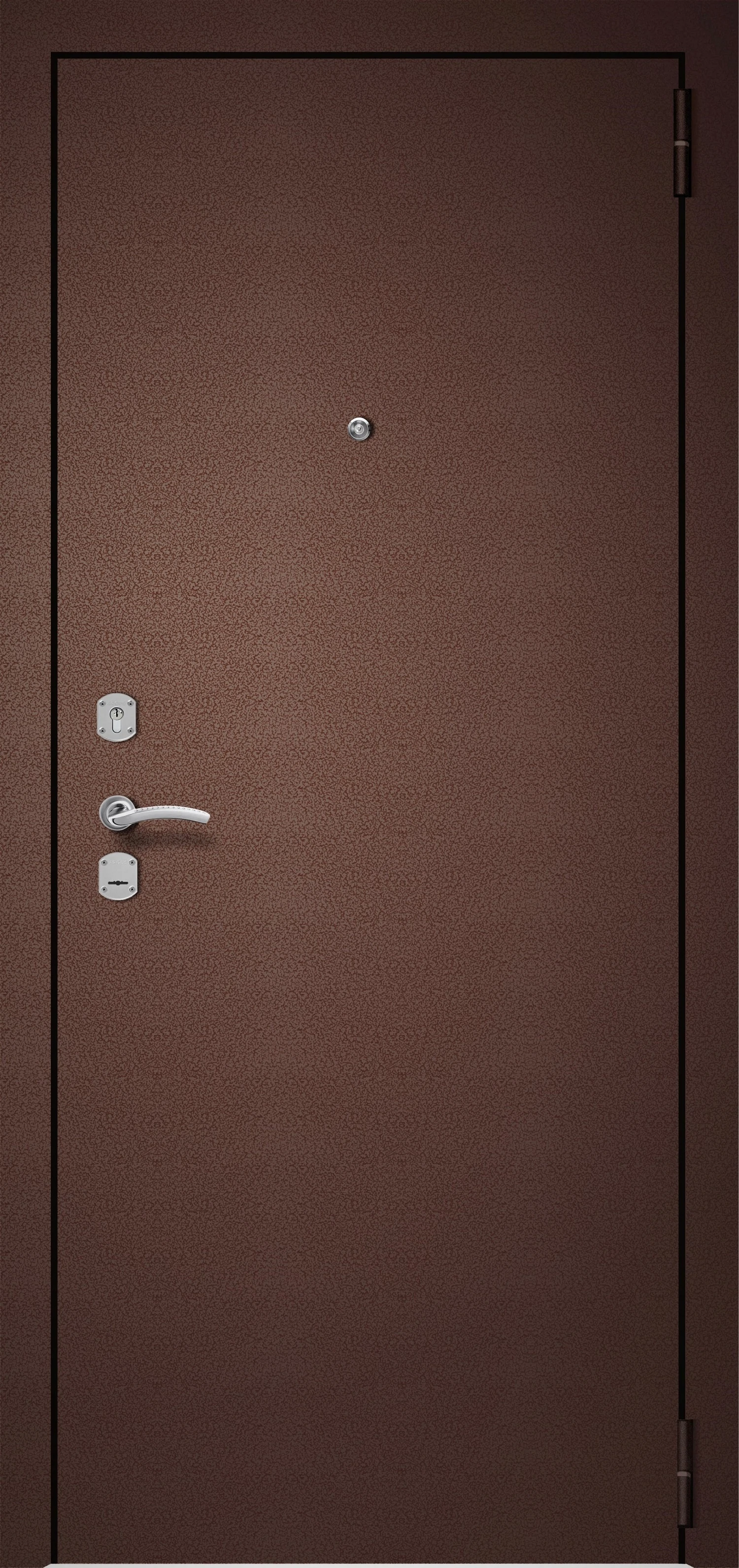 Изображение товара Металлическая входная дверь METIX 22 с антик медью и МДФ внутренней отделкой