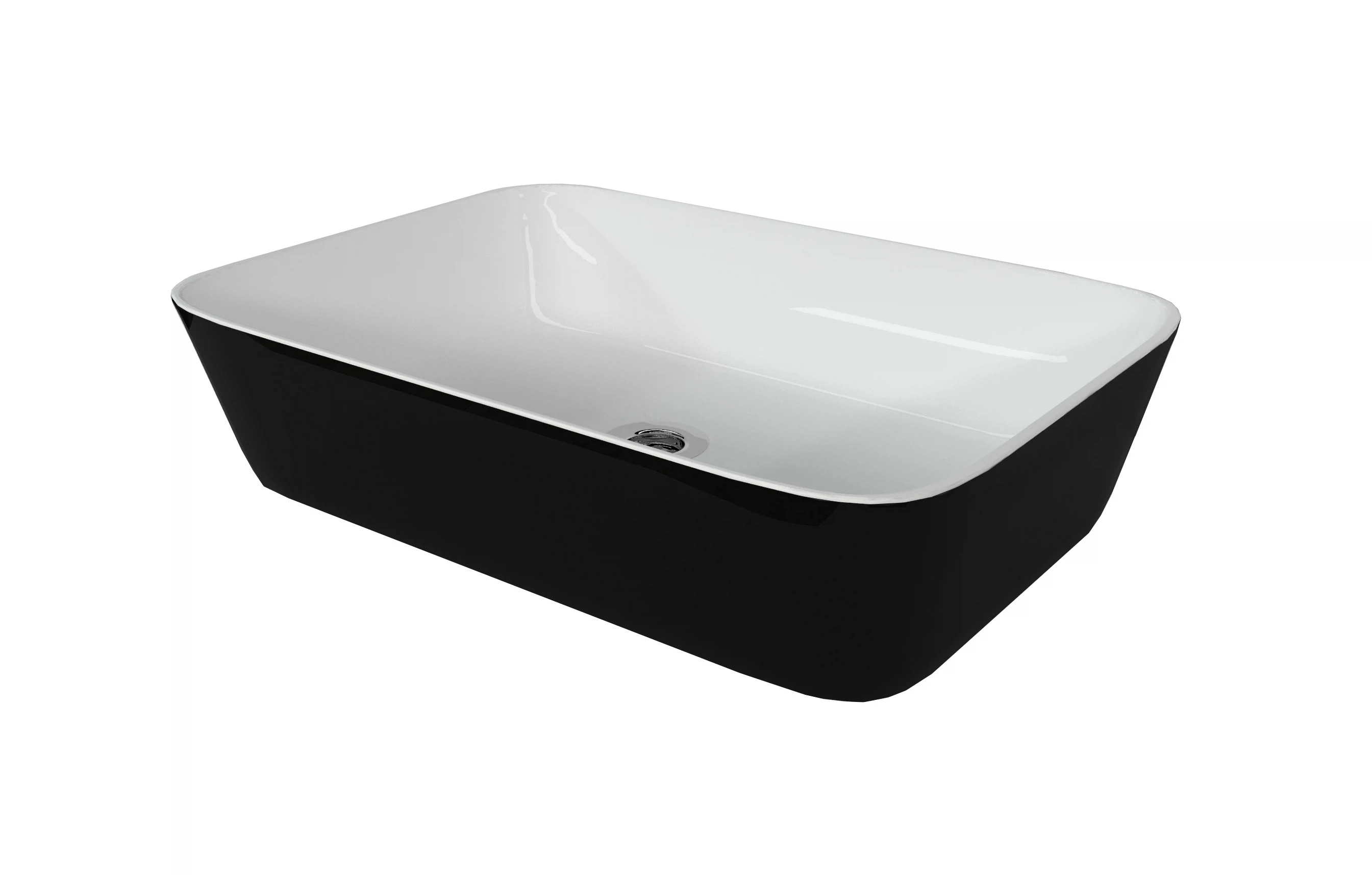 Изображение товара Раковина накладная для ванной комнаты Stella Polar Миранда 50 черная, SP-00001287