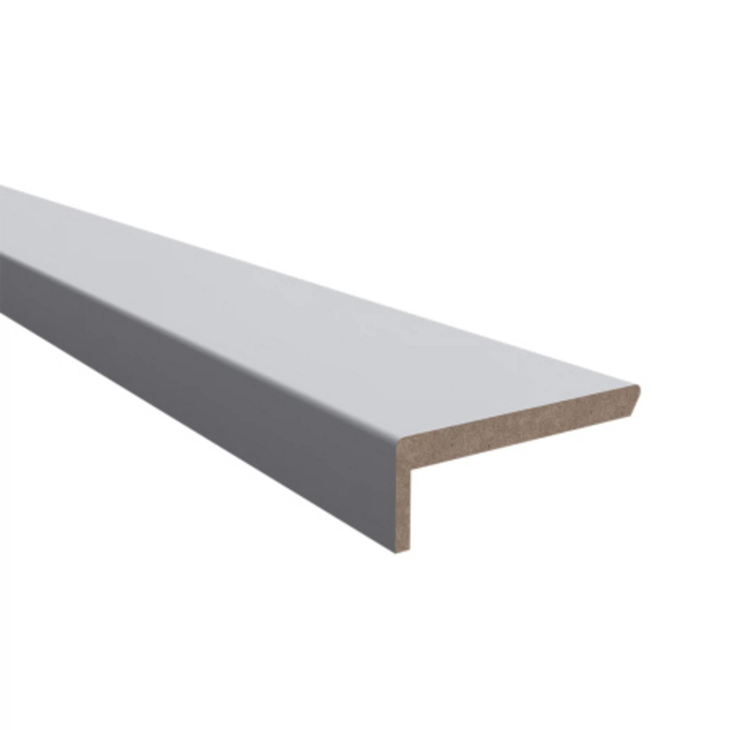 Изображение товара Наличник телескопический Плоский для дверей Porta Alex, 2150х80х16мм, цвет: Эмаль грей