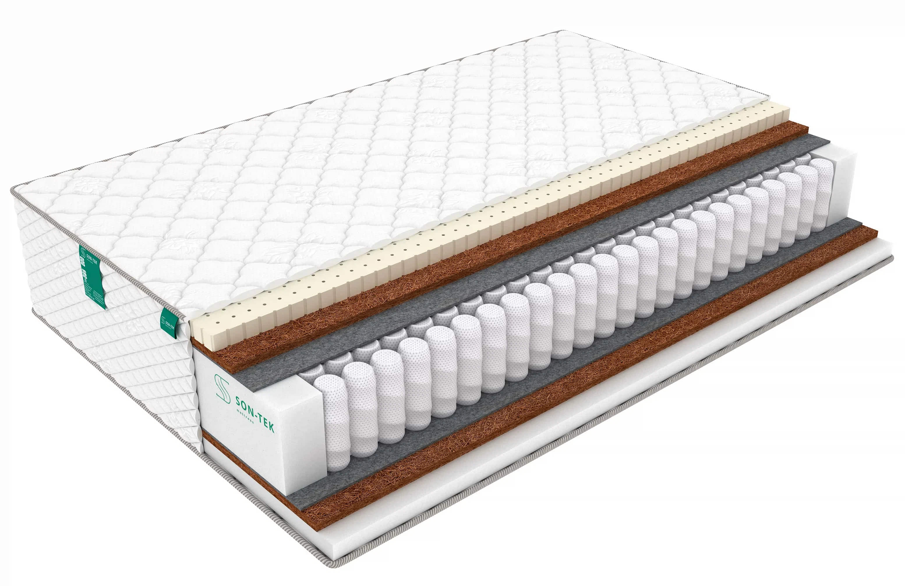 Изображение товара Матрас Sleeptek PremierBIG LatexFoam Strong 200x200 см с ортопедическими свойствами