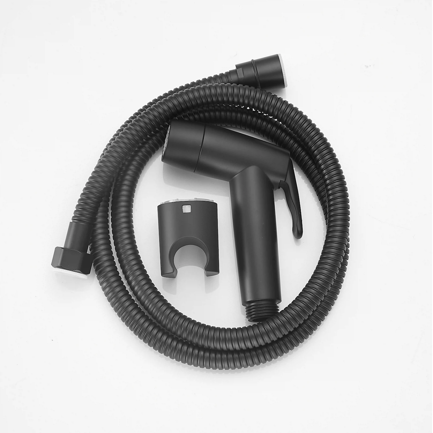 Изображение товара Гигиенический набор Raglo R460.50.06 черный для душа с лейкой и шлангом