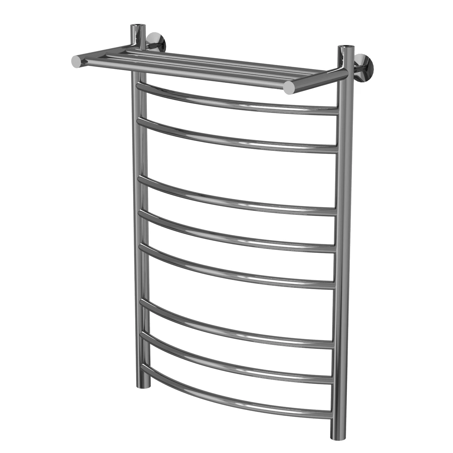 Изображение товара Полотенцесушитель MIXLINE CAPELLA  80х50 г2 (1/2'' ВР, 8 перекладин + ПОЛКА) водяной