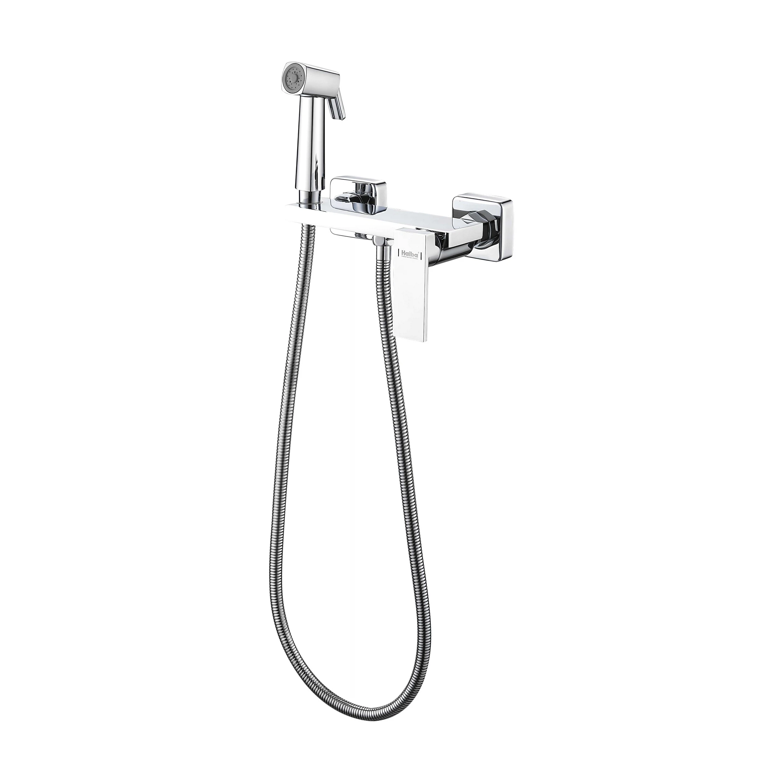 Изображение товара Гигиенический душ со смесителем Haiba HB5517, хром