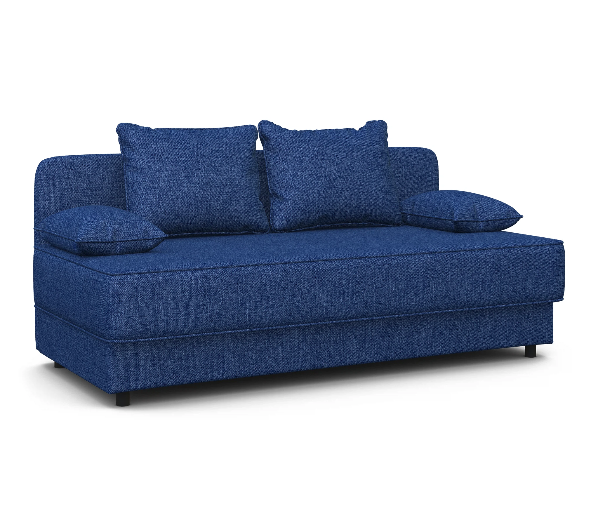 Изображение товара Кушетка Прима рогожка синий - комфортная и стильная мебель для дома