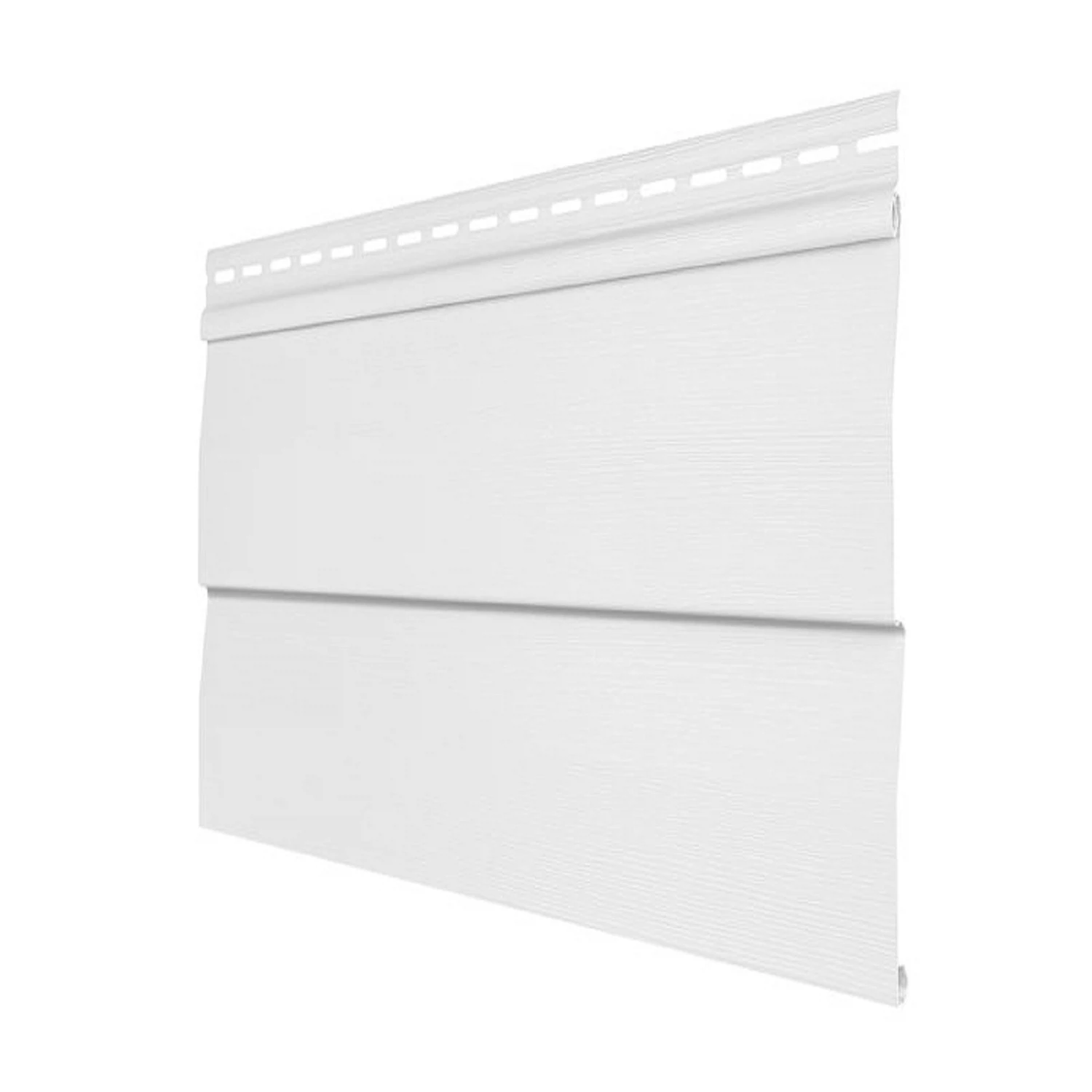 Изображение товара Виниловый сайдинг Корабельный брус серия ПРЕМИУМ белый 3660 х 230 мм