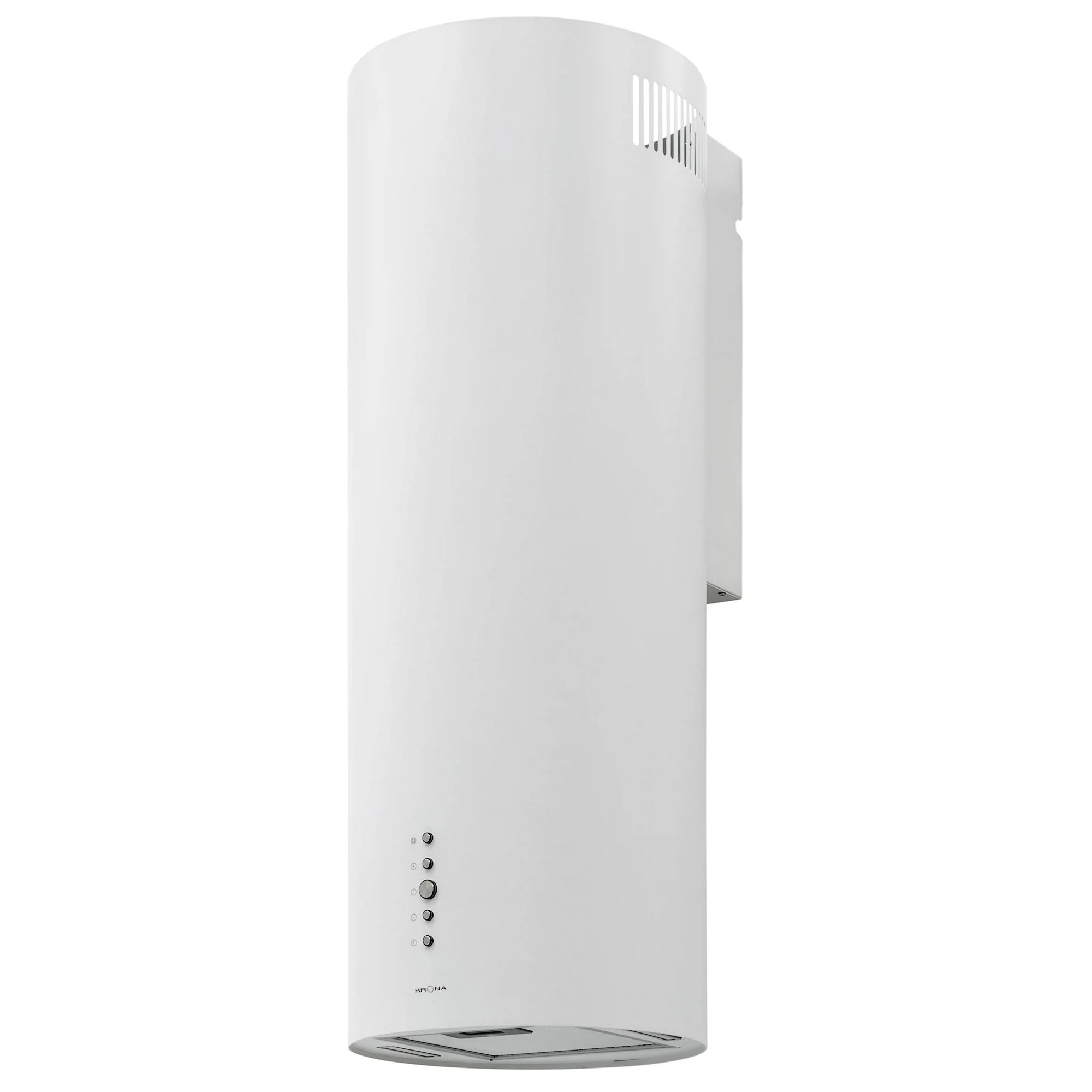 Изображение товара Дизайнерская кухонная вытяжка KRONA TINA 350 White 1000 м³/час, цилиндрическая