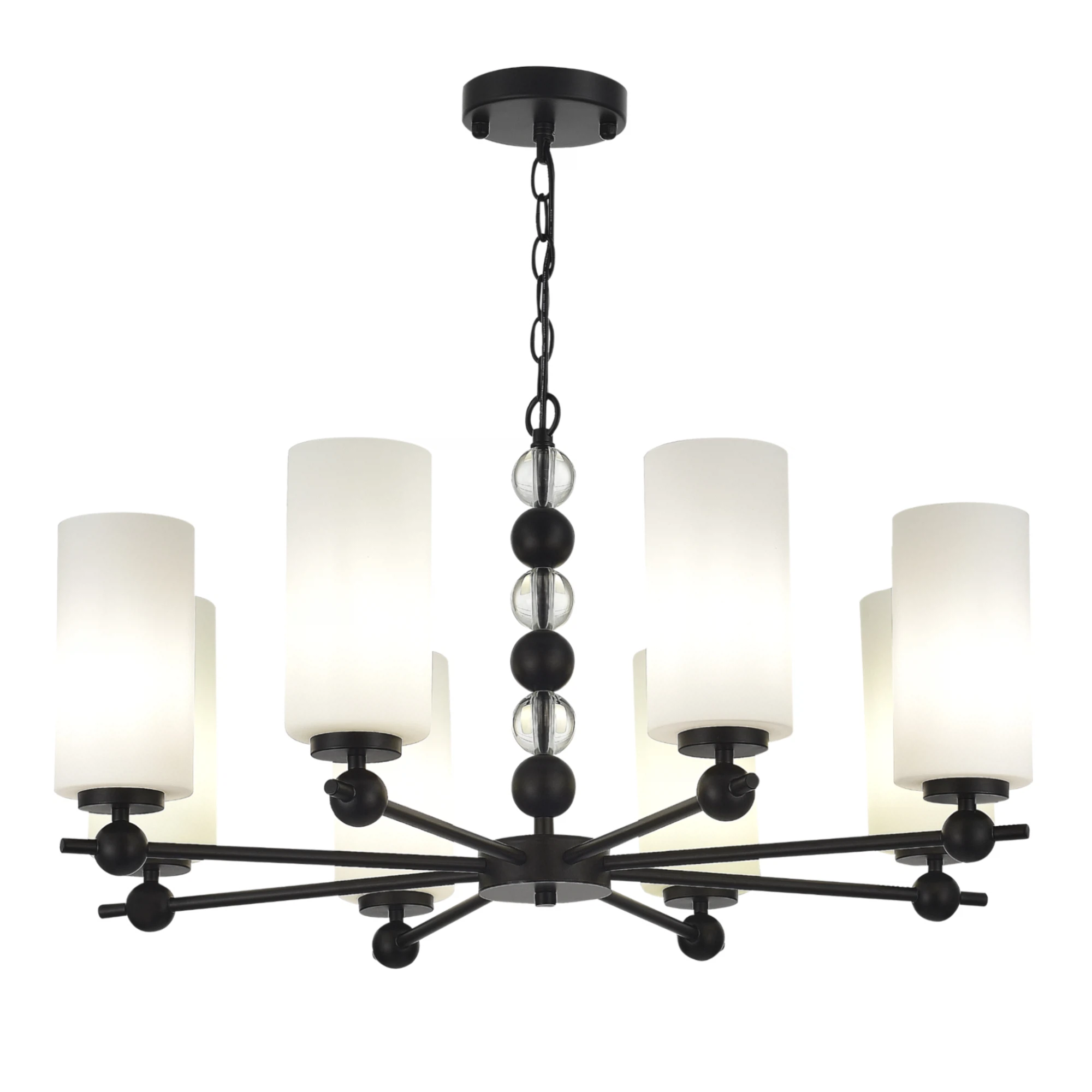 Изображение товара Светильник подвесной ST LUCE SL2003.403.08 Е27 черный Изображение товара Светильник подвесной ST LUCE SL2003.403.08 Е27 черный