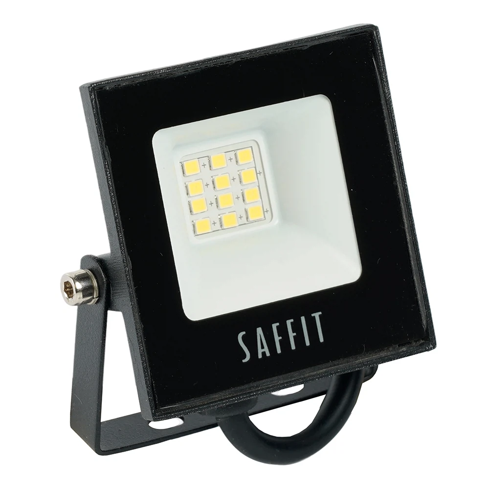Изображение товара Светодиодный прожектор SAFFIT SFL90-10 IP65 10W 6400K черный Изображение товара Светодиодный прожектор SAFFIT SFL90-10 IP65 10W 6400K черный