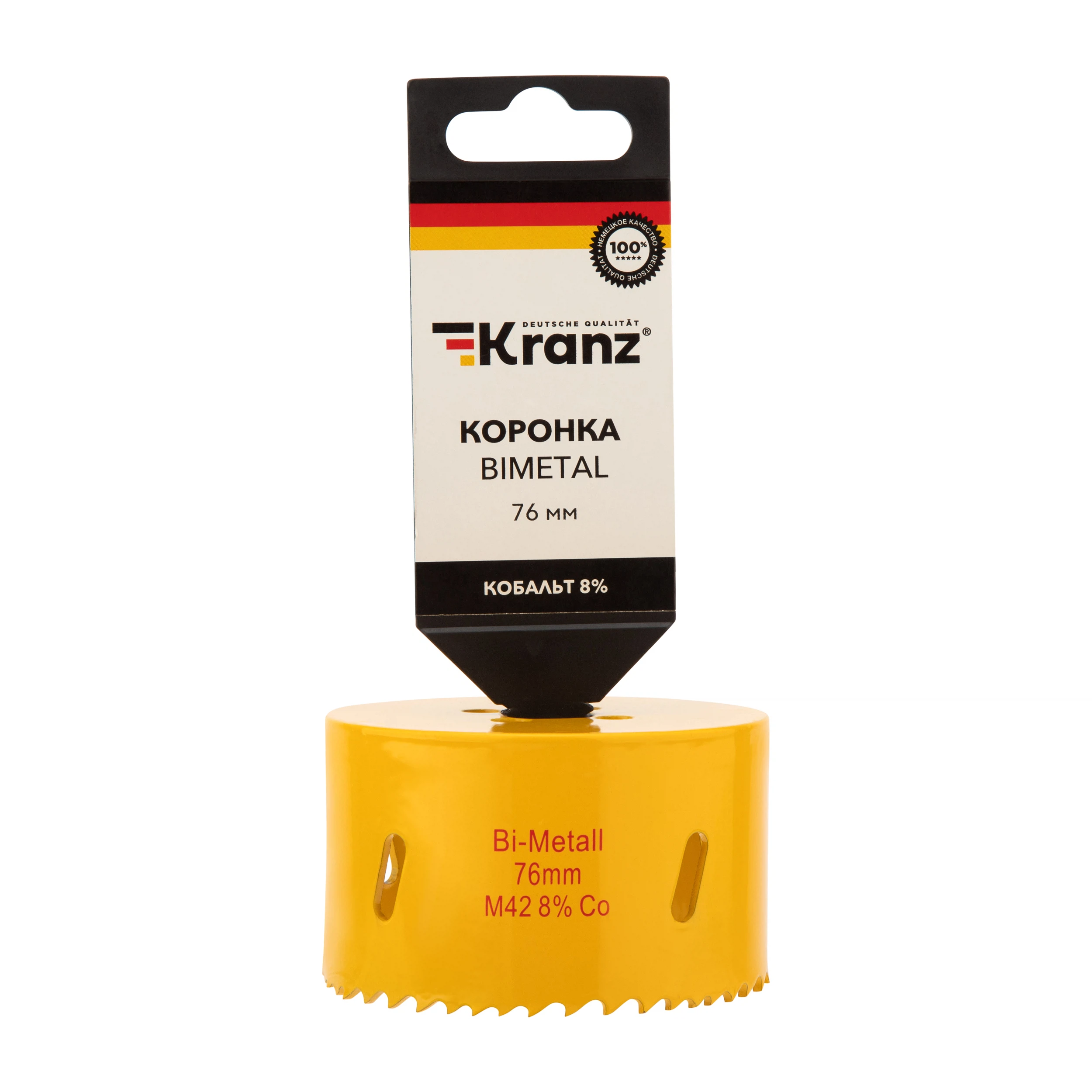 Изображение товара Коронка Bimetal 76мм KRANZ