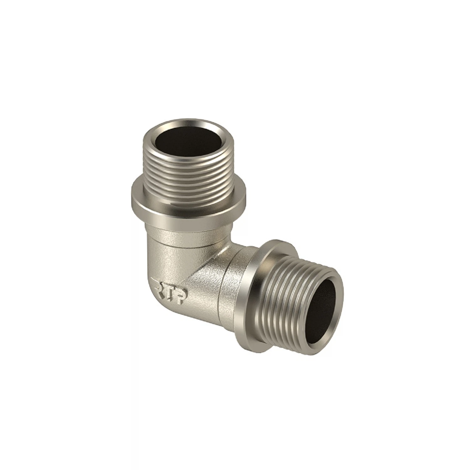 Изображение товара Угольник латунный 3/4" х 90° с наружной резьбой RTP