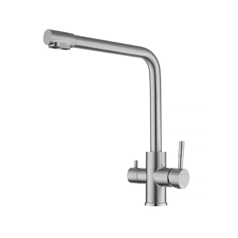 Изображение товара Смеситель для кухни с подключением фильтра воды D-Lin H159315-1, сатин