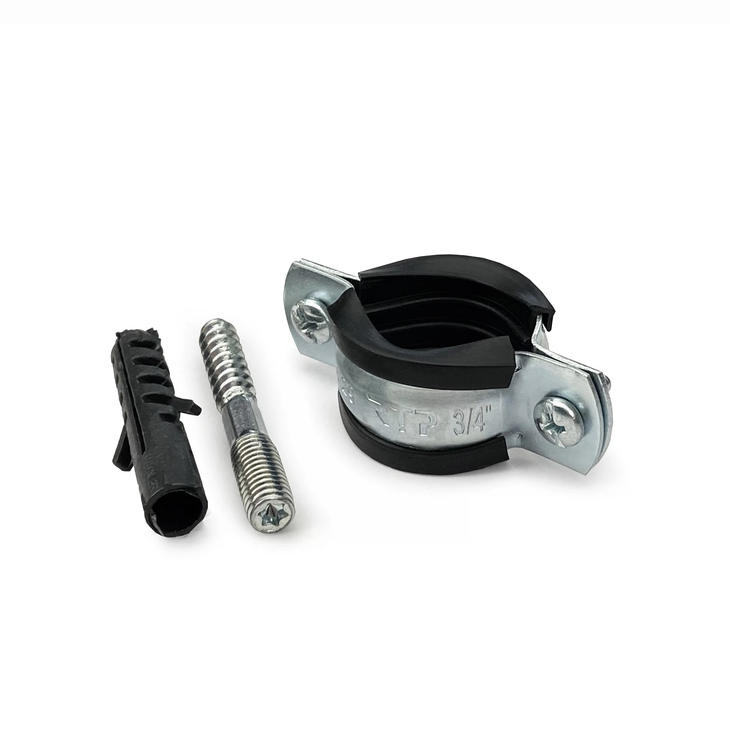 Изображение товара Хомут в комплекте (М8) металлический 3/4" (25-29), RTP