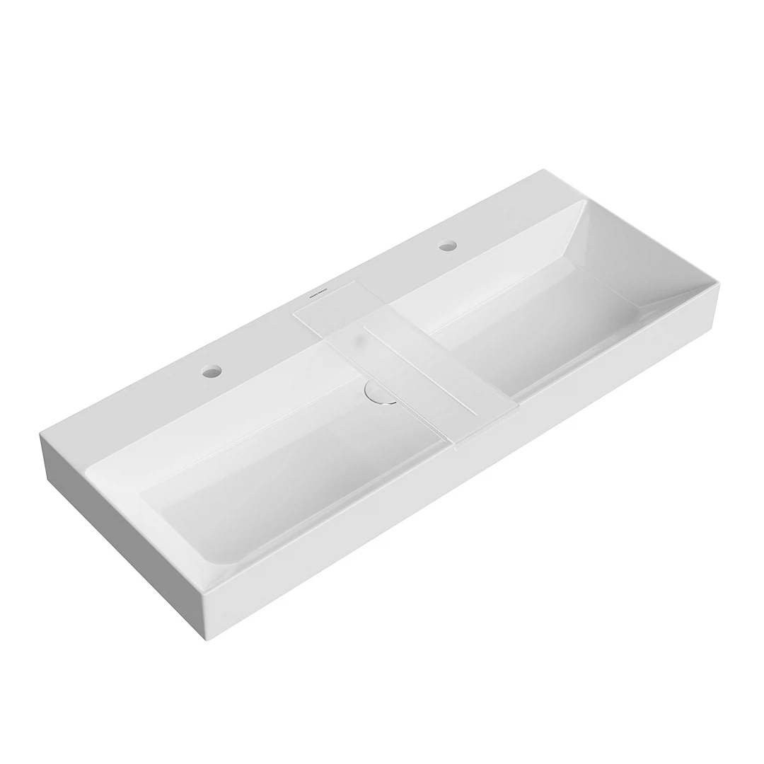 Изображение товара Раковина подвесная для ванной комнаты Kerama Marazzi белая , GR.wb.120.2