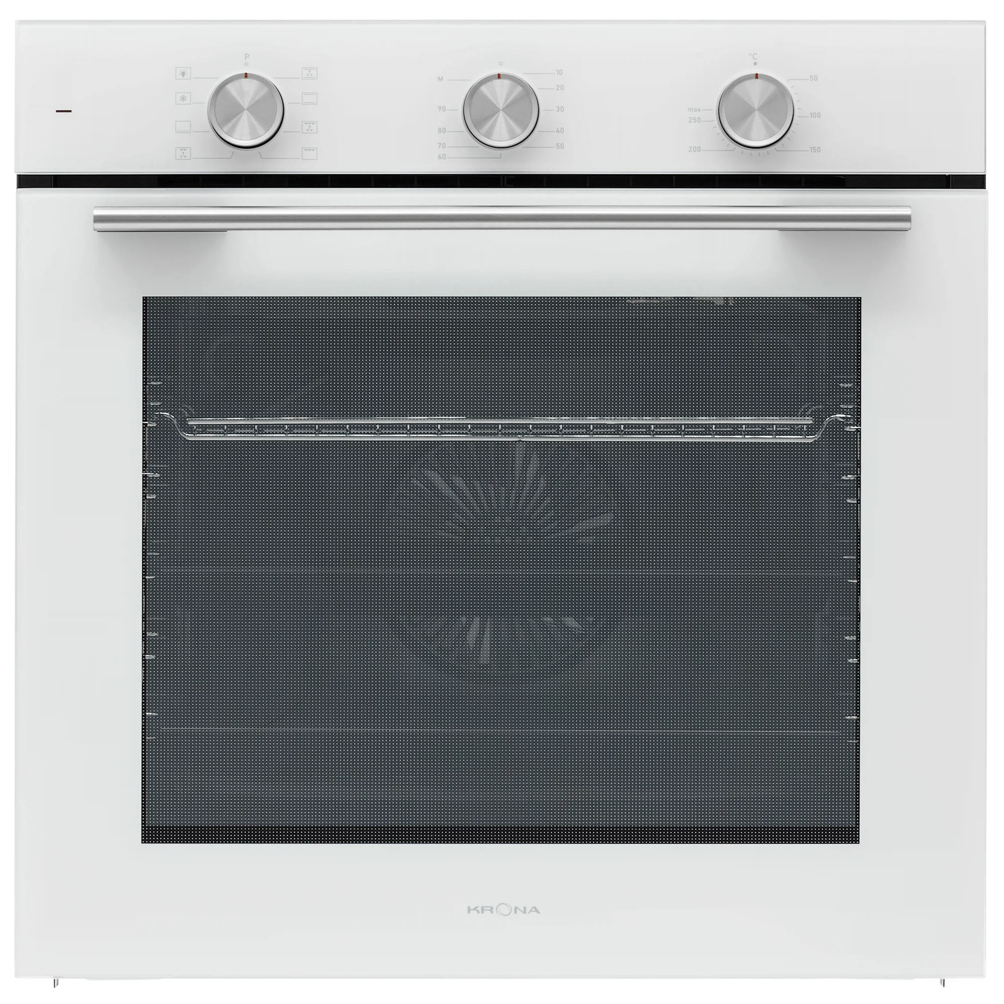 Изображение товара Электрический встраиваемый духовой шкаф KRONA BIRNE 60 WH 78 л, белый