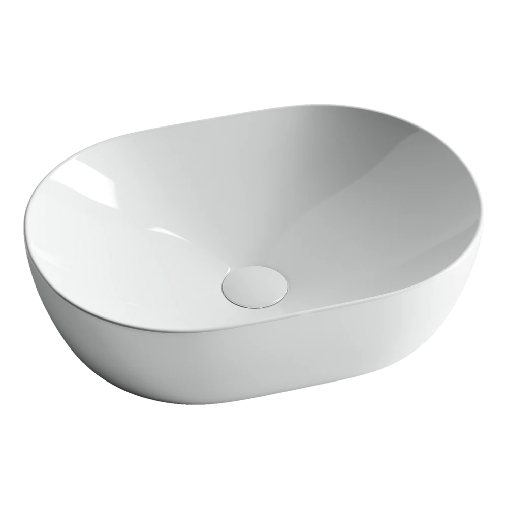 Изображение товара Умывальник накладной овальный Element 480x350x130 мм Ceramica Nova