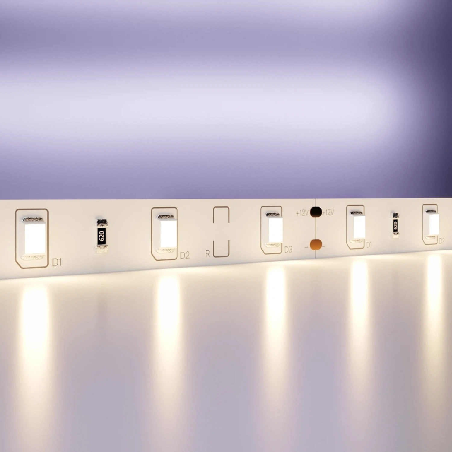 Изображение товара Светодиодная лента Maytoni Led Strip 12В 2835 4,8Вт/м 3000K 5м IP20