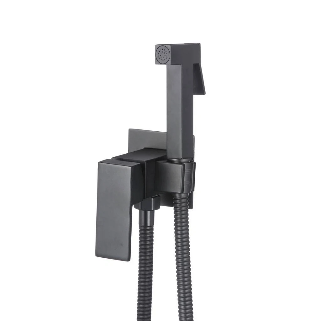 Изображение товара Гигиенический душ со смесителем Maretti Umbria Black UMB30RV67, черный