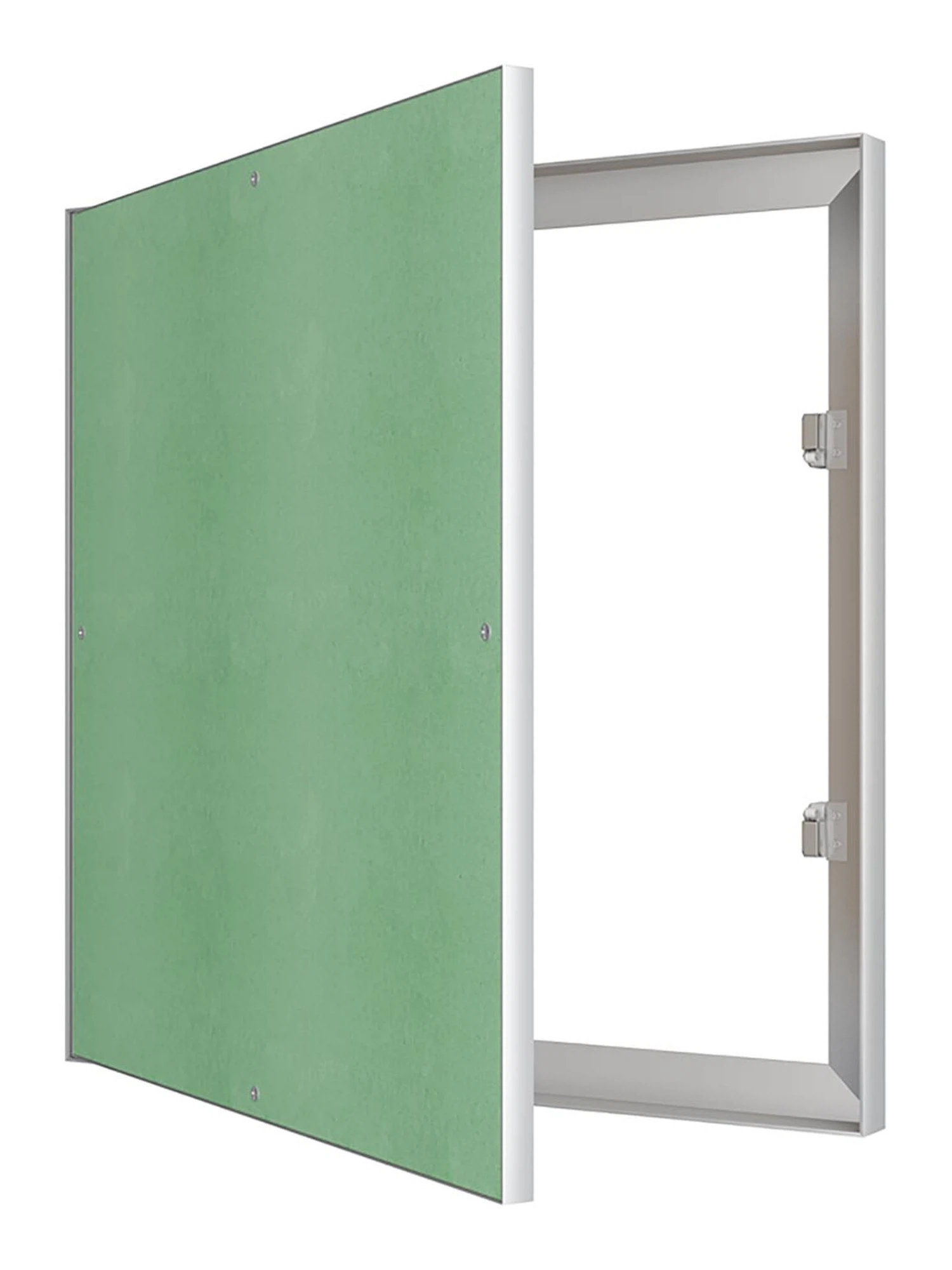 Изображение товара Люк ревизионный скрытый ЛПК 500х500 алюминий влагостойкий под покраску