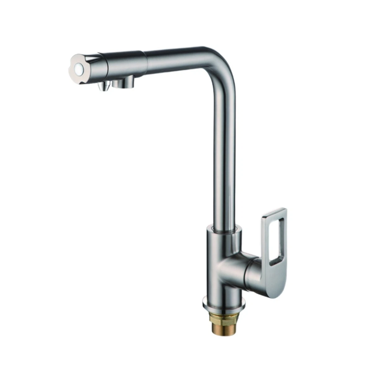 Изображение товара D-Lin D159308 - смеситель для кухни с фильтром воды, хром