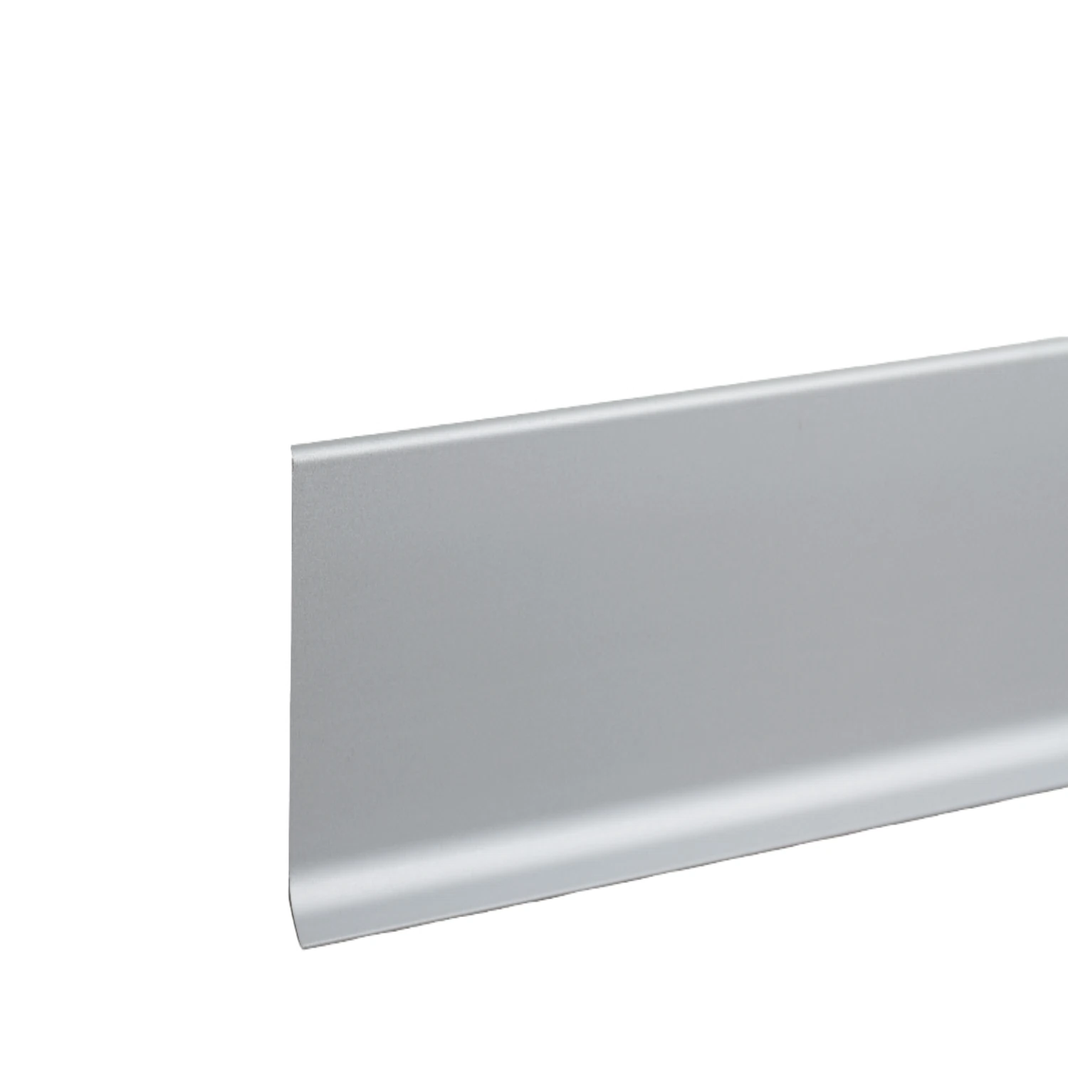 Изображение товара Алюминиевый плинтус Волшебная палочка 3 м серый анодированный