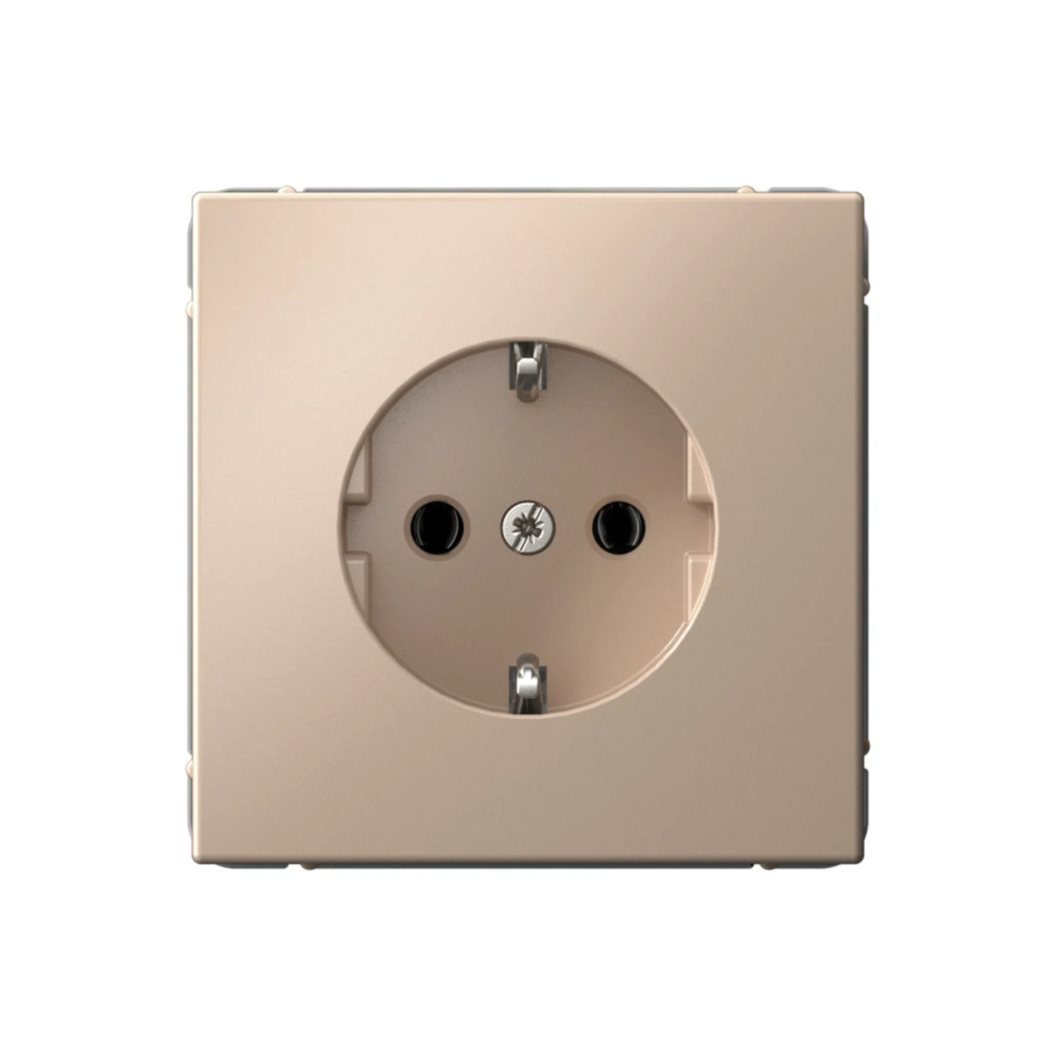 Изображение товара Розетка с заземлением Systeme Electric ArtGallery Песочный, 16А, механизм, быстрозажим. клем.