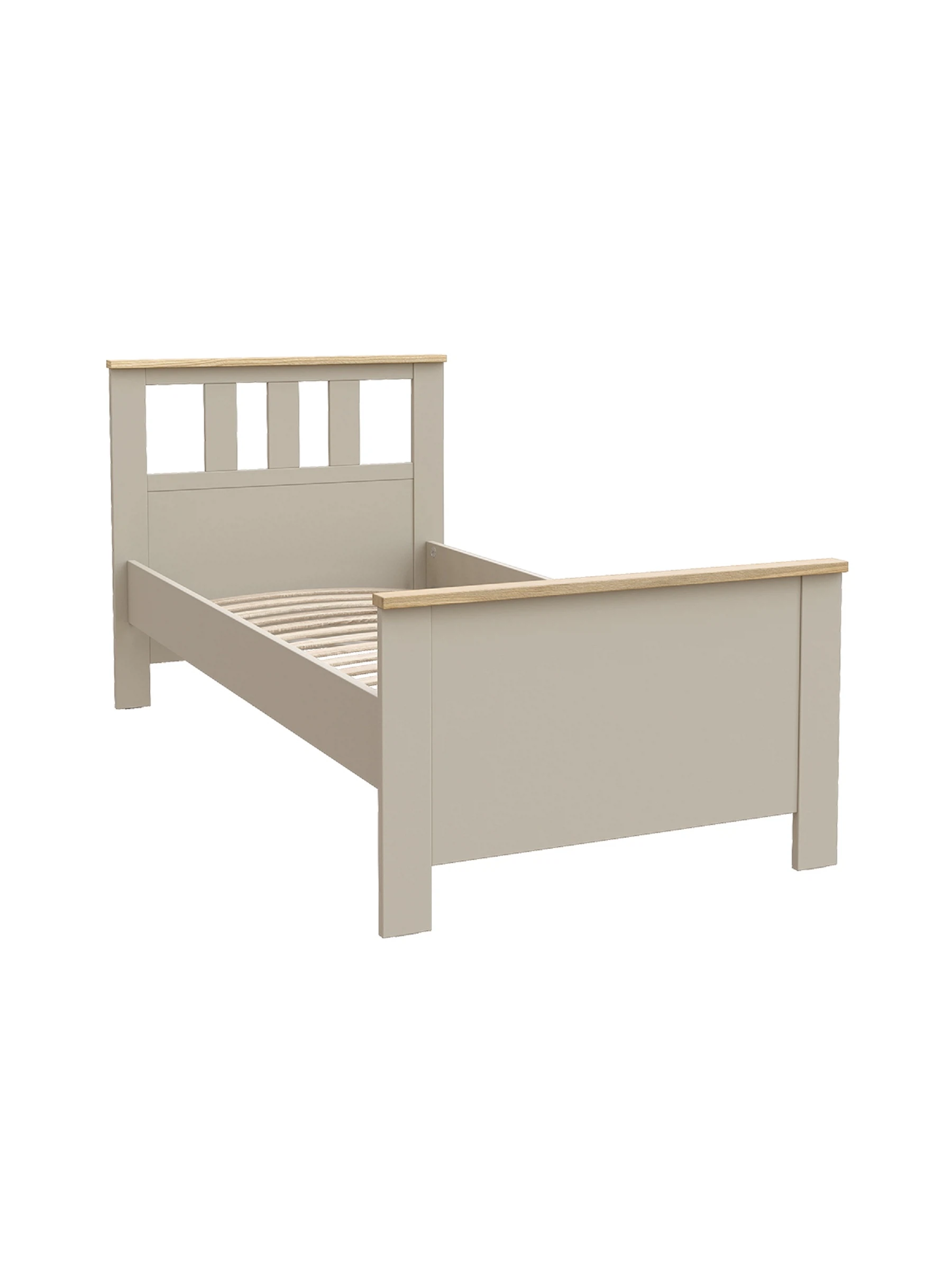 Изображение товара Кровать односпальная САГА 90x200 кашемир из ЛДСП беларуь