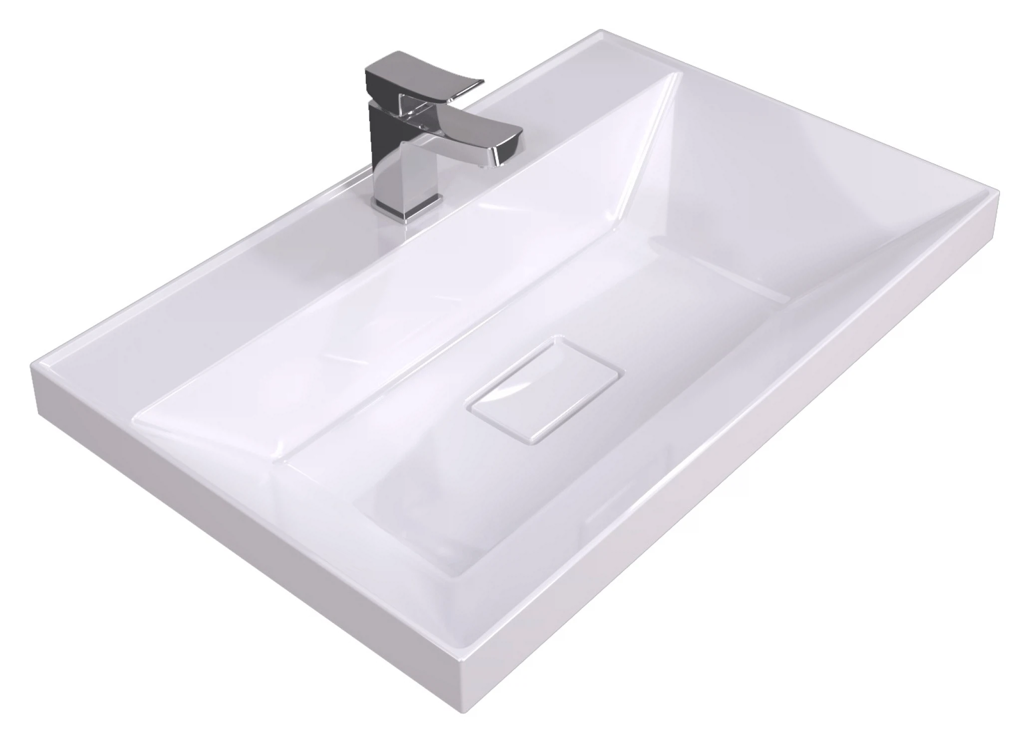 Изображение товара Раковина Бриз 70 сл Stella Polar белая для ванной