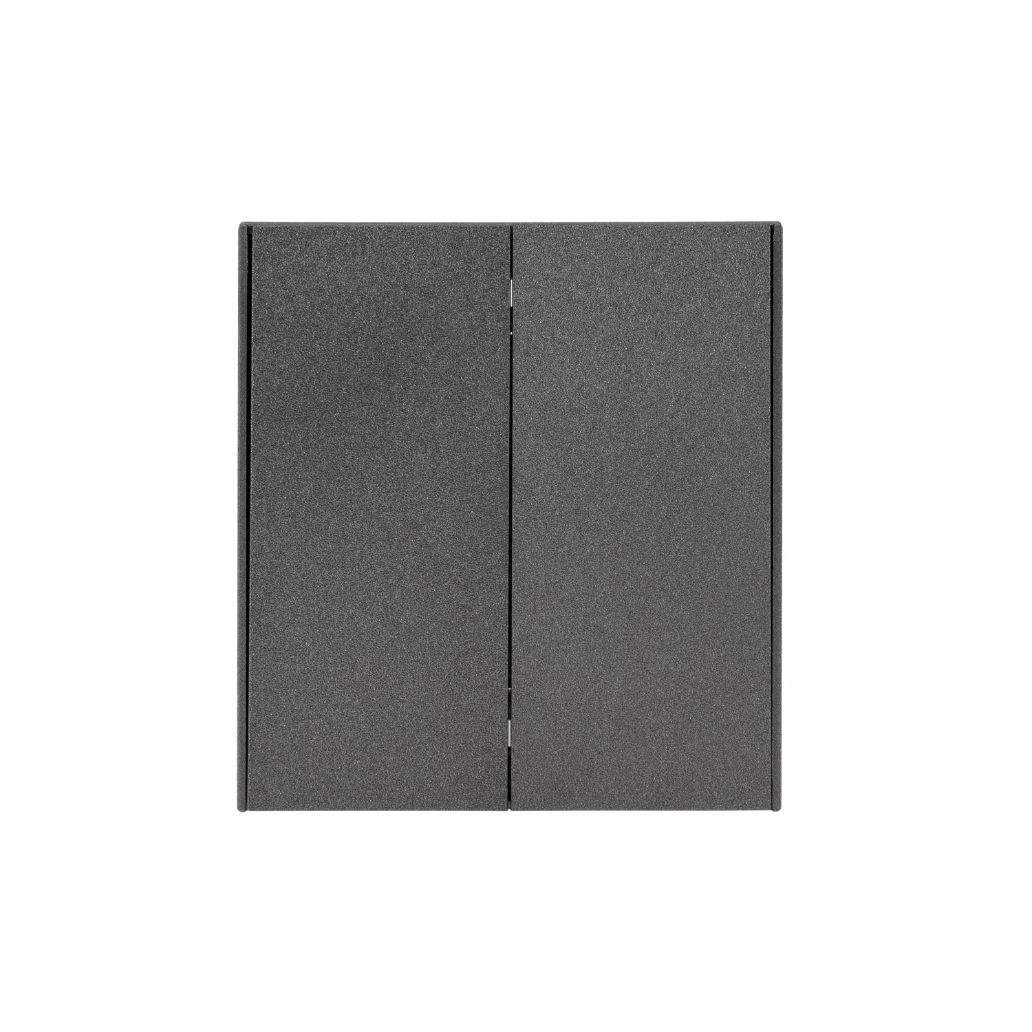 Изображение товара Выключатель STRONG 2 кл перекрестный (переключатель) 10А с/у графит KRANZ