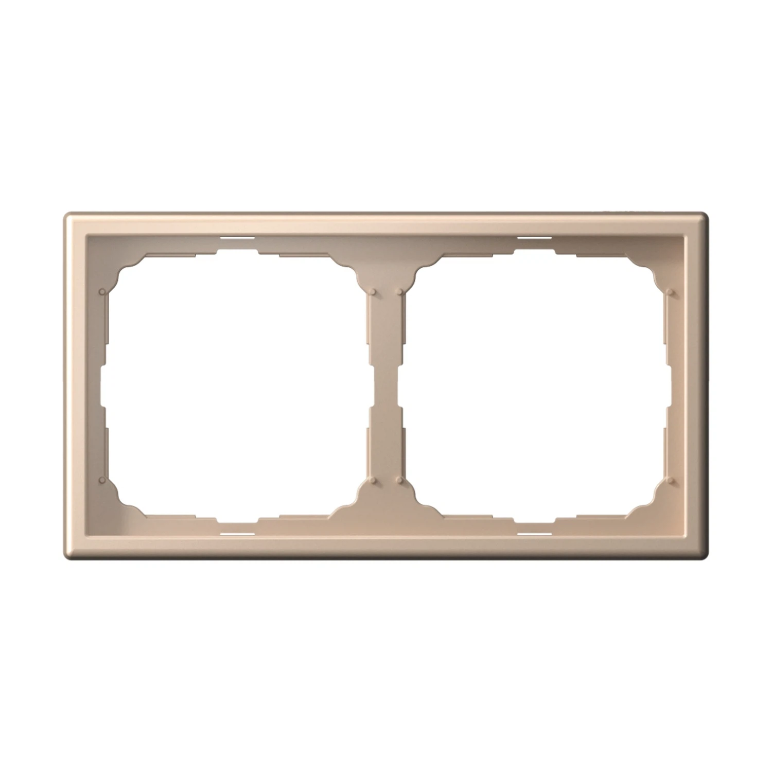 Изображение товара Рамка 2-ая Systeme Electric ArtGallery Песочный, универсальная